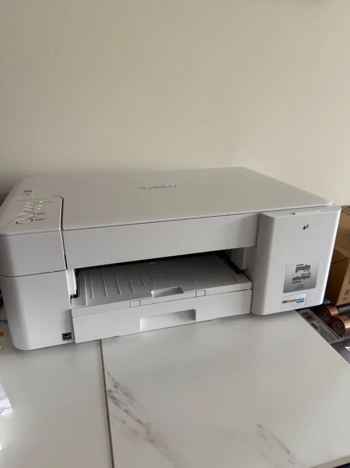 Brother INKvestment MFC-J1365DW Wireless Color All-In-One Inkjet Printer - Fast Print, Copy & Scan with High-Yield Ink Included photo review