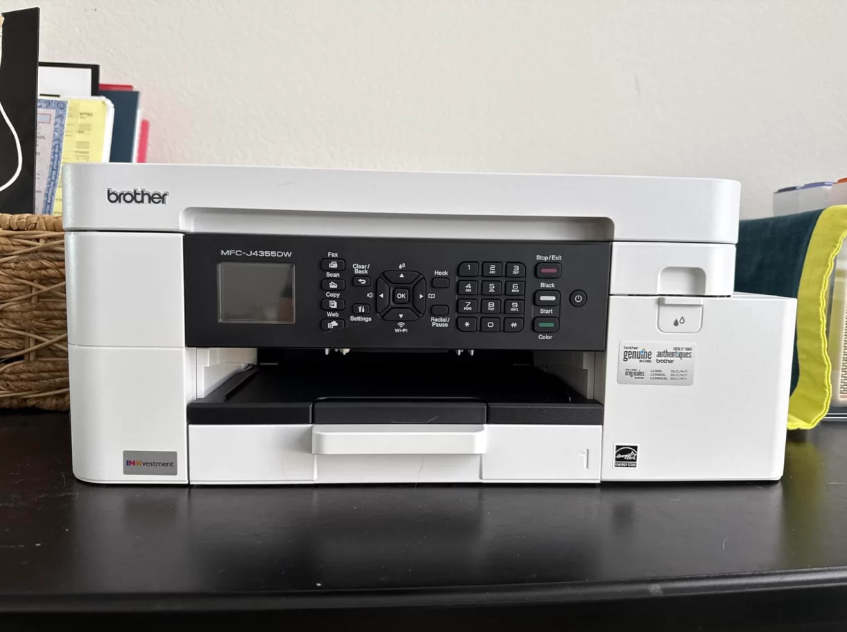 Brother INKvestment MFC-J4355DW Wireless Color All-In-One Inkjet Printer - Print, Copy, Scan & Fax with High-Yield Ink & 1.8” Color Display photo review