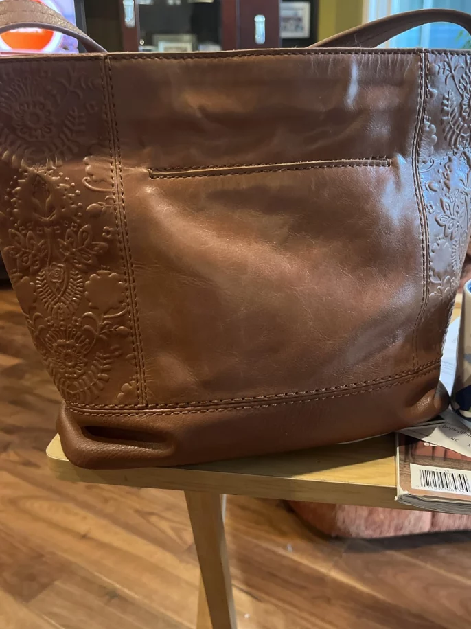 The Sak De Young Hobo Bag Leather - Softly Structured Premium Leather Hobo with Multiple Pockets & Perfect Drop for Work-to-Weekend Versatility photo review