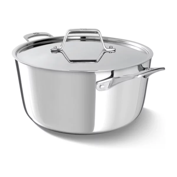 Calphalon Premier Stainless Steel 6-Qt Stock Pot with Lid Cooking Pot