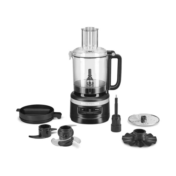 KitchenAid 13-Cup Food Processor Black Matte KFP1318BM Large Kitchen Processor