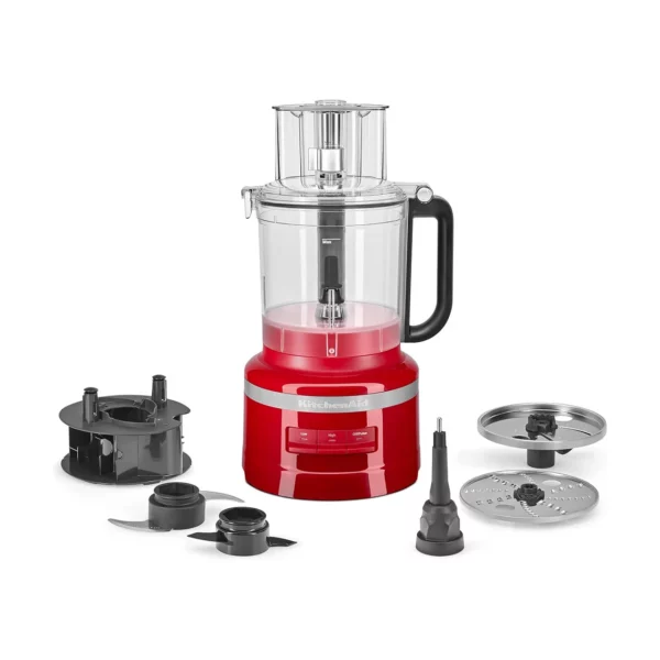 KitchenAid 13-Cup Food Processor Empire Red KFP1318ER Large Kitchen Processor