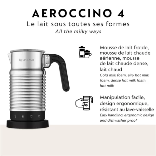 Nespresso Aeroccino 4 Milk Frother 2