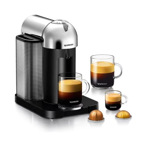 Nespresso Vertuo Coffee and Espresso Maker by Nespresso Chrome 1