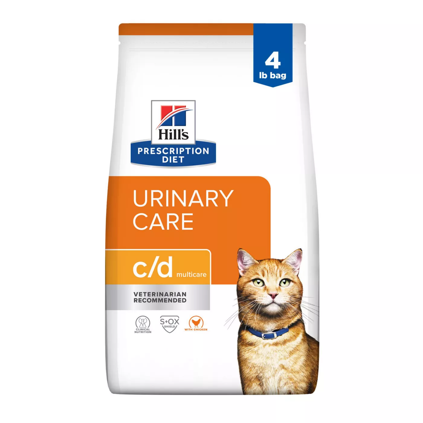Hill's Prescription Diet c/d Multicare Urinary Care Dry Cat Food - Chicken 5071879