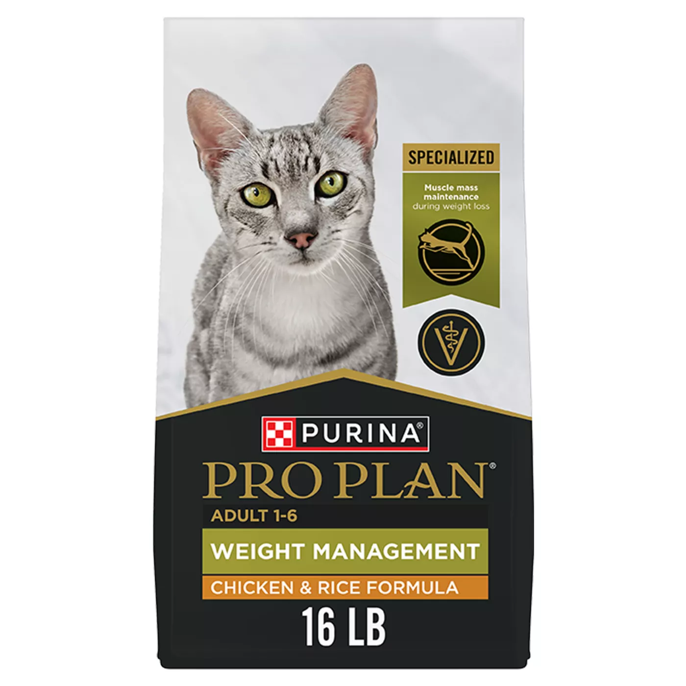 Purina Pro Plan Weight Management Adult Dry Cat Food - Chicken & Rice, With Probiotics 5139246