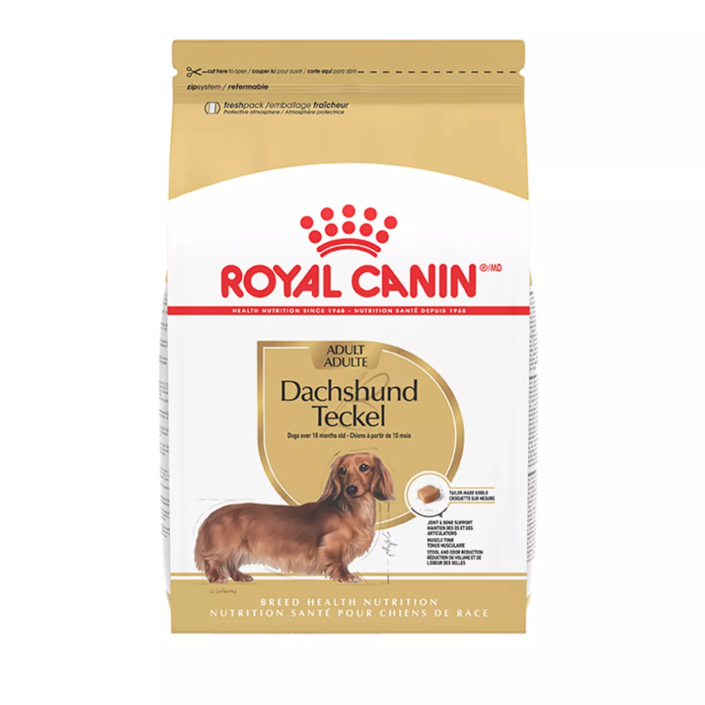 Royal Canin Breed Health Nutrition Dachshund Adult Dry Dog Food 5150100