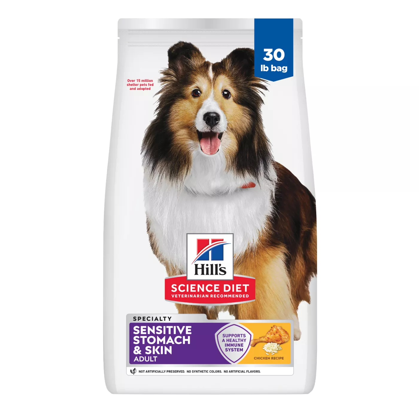 Hill's Science Diet Sensitive Stomach & Skin Adult Dry Dog Food - Chicken & Barley 5154856