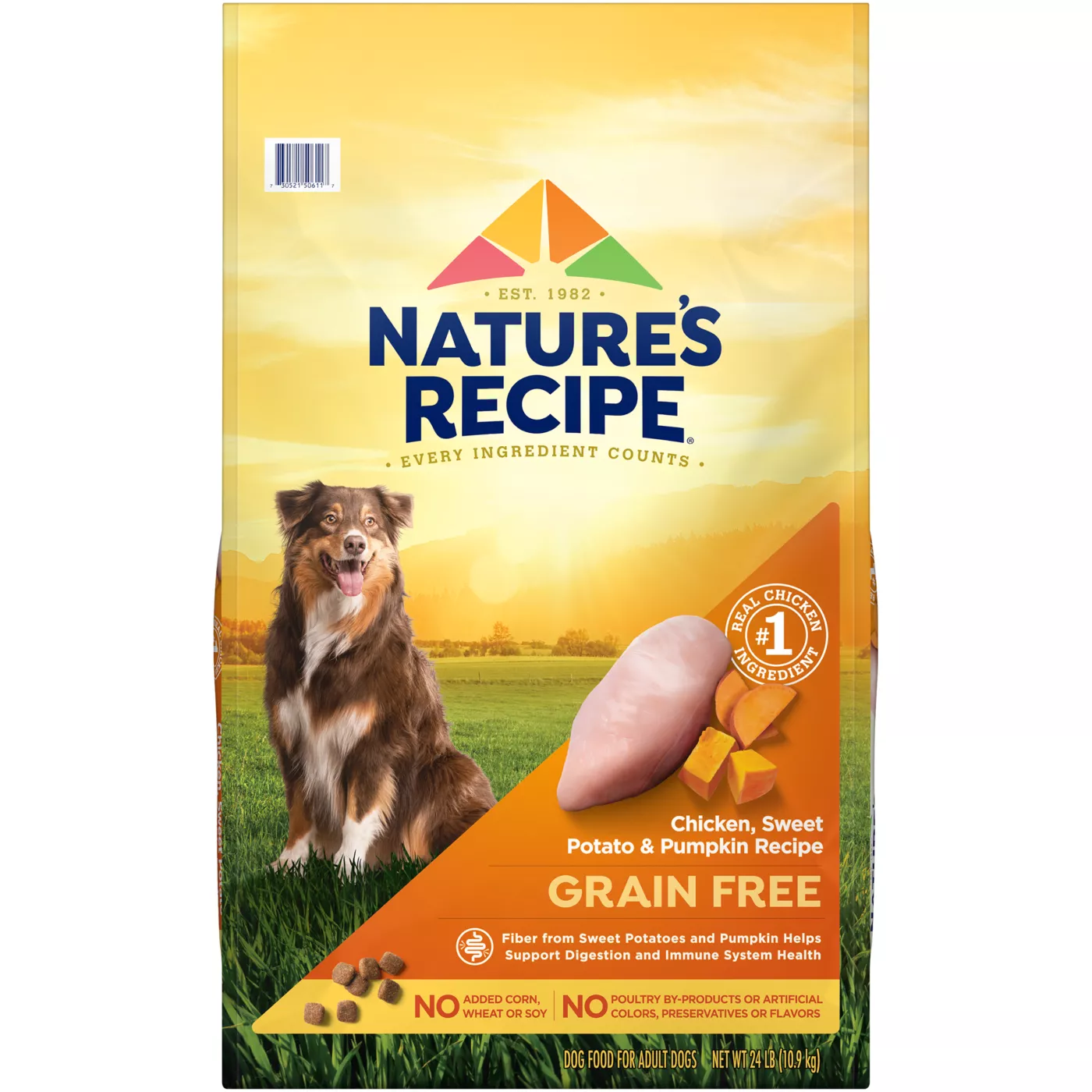 Nature's Recipe Adult Dry Dog Food - Chicken, Sweet Potato, Pumpkin 5157403
