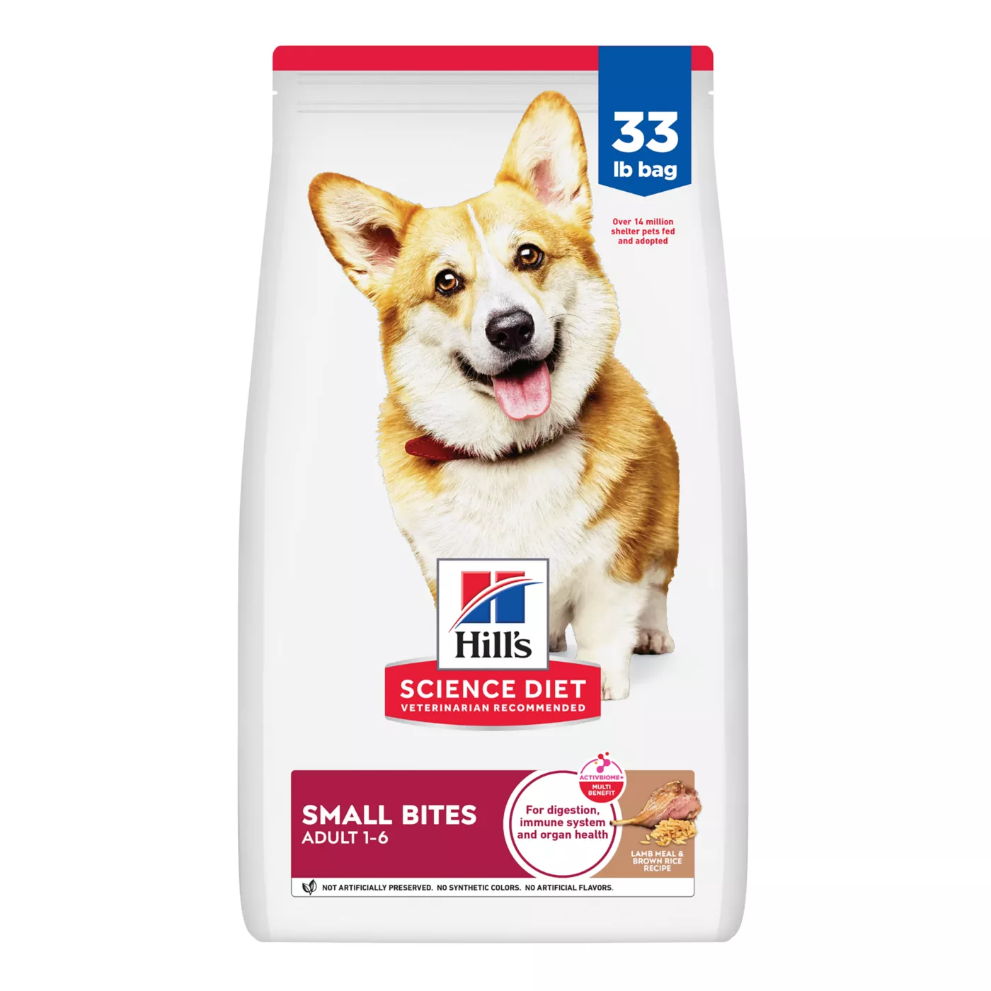 Hill's Science Diet Small Bites Adult Dry Dog Food - Lamb & Brown Rice 5182582