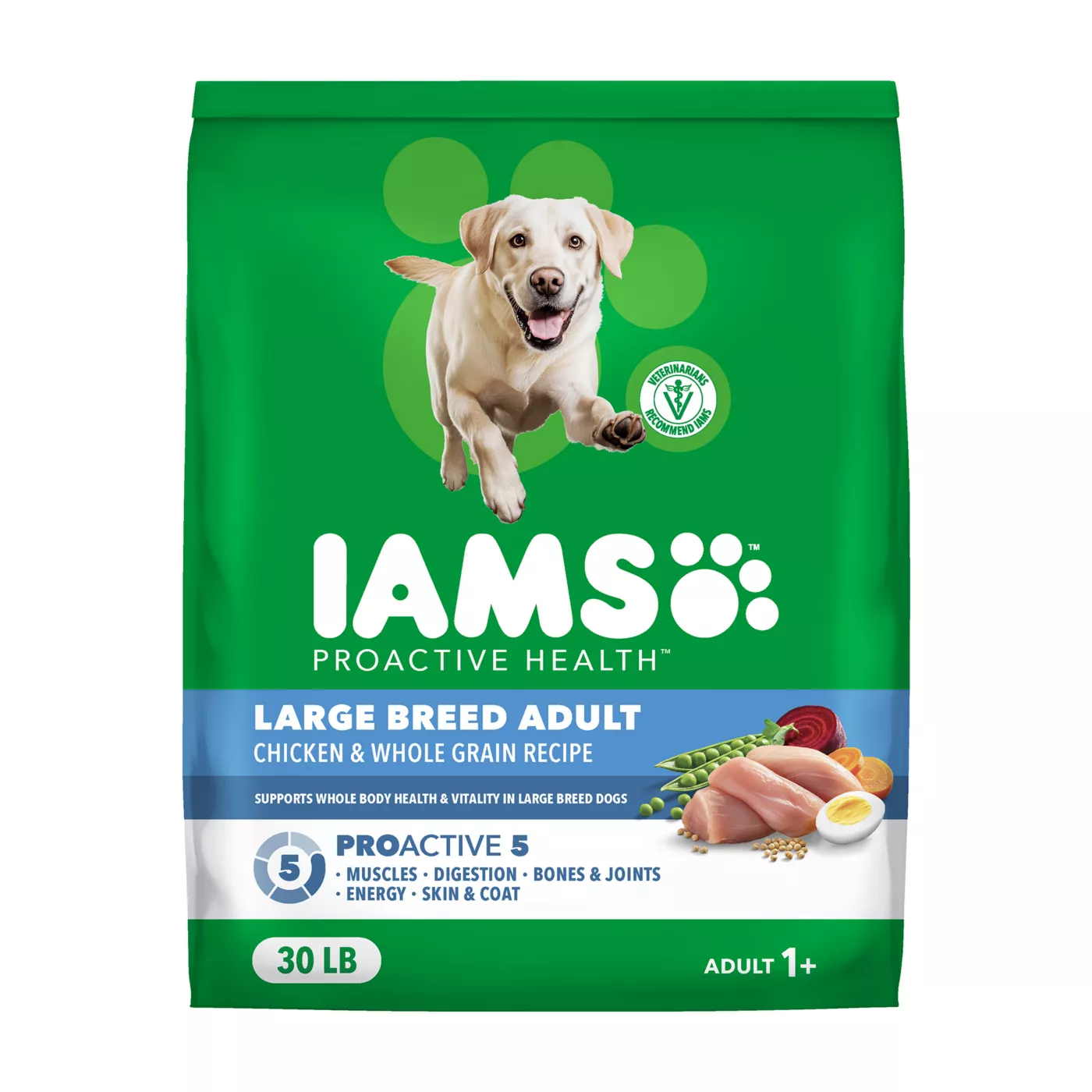 Iams Proactive Health Large Breed Adult Dry Dog Food with Real Chicken & Whole Grains 5197082