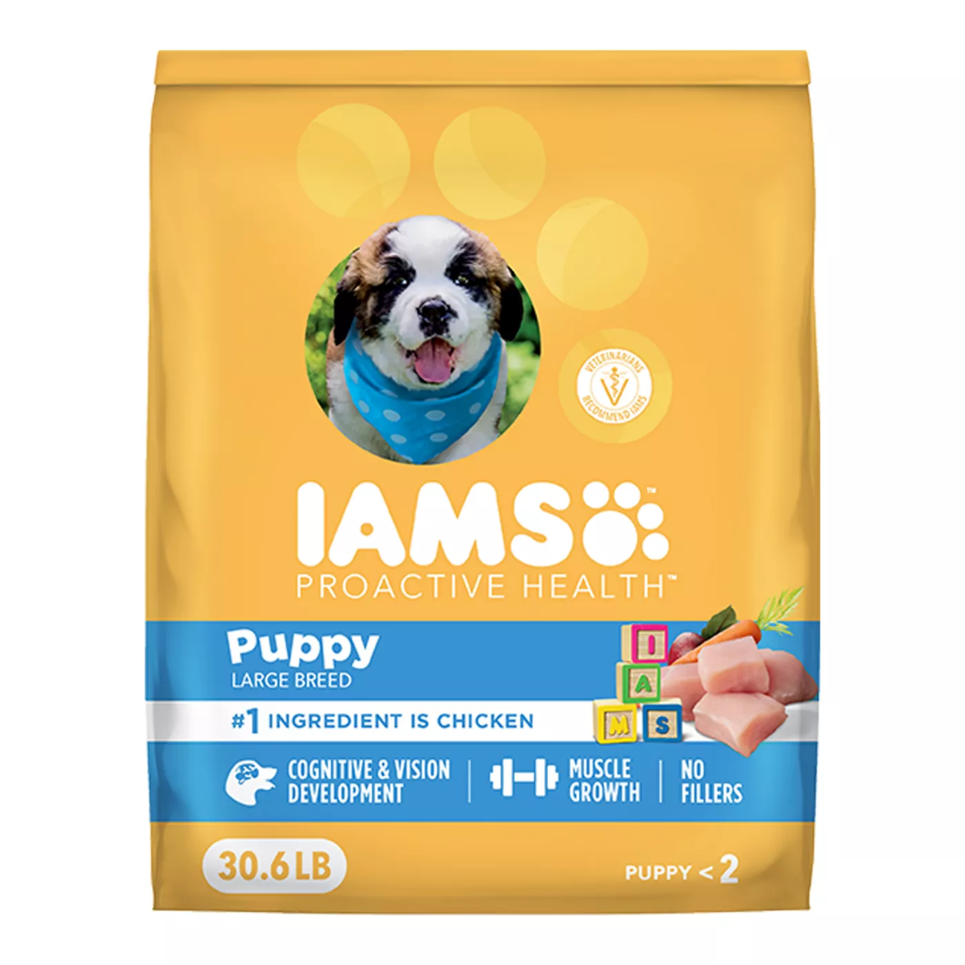 IAMS Proactive Health Large Breed Puppy Dry Dog Food - Healthy Development, Chicken 5197084