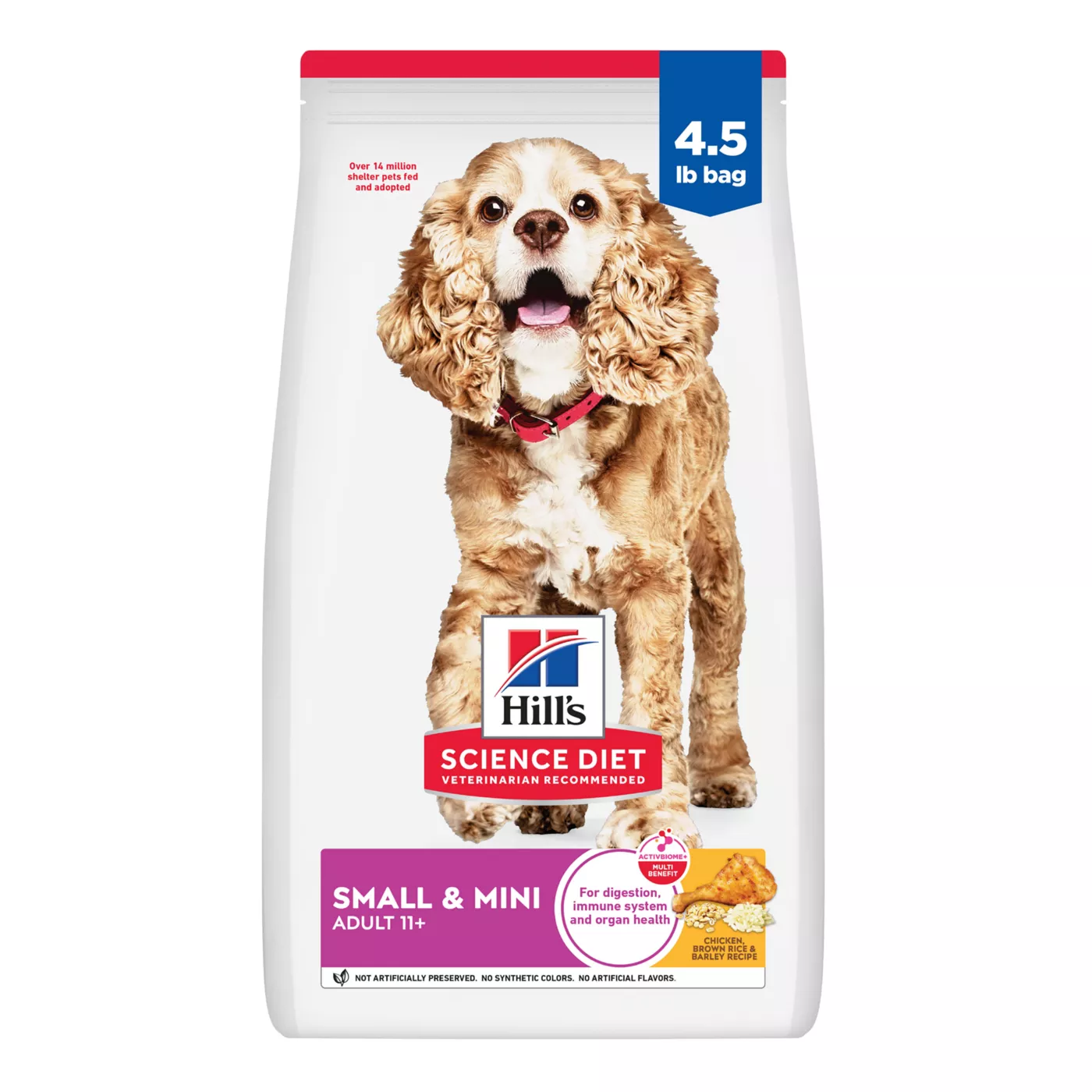 Hill's Science Diet Small & Mini 11+ Senior Dry Dog Food - Chicken & Brown Rice 5203794