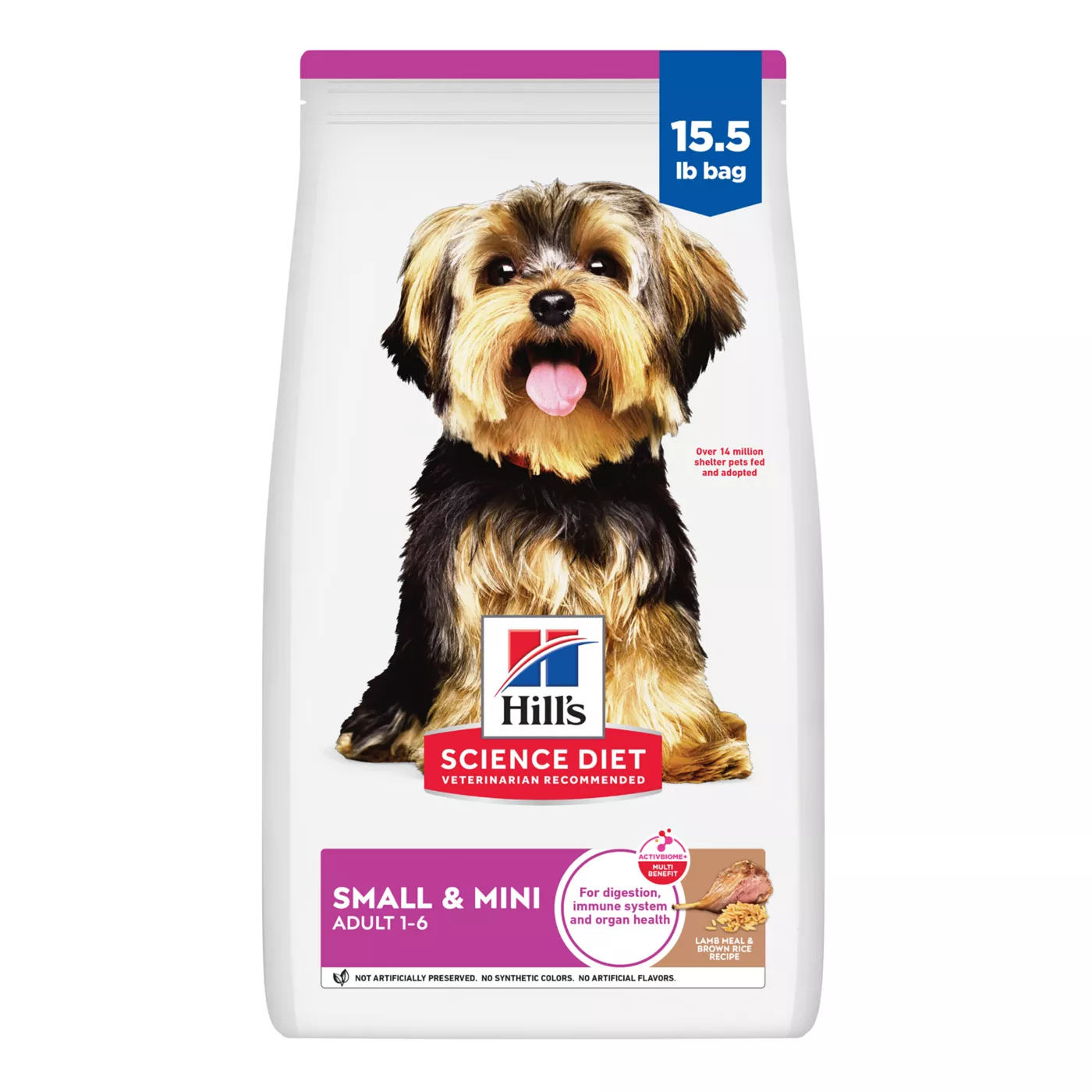 Hill's Science Diet Small & Mini Adult Dry Dog Food - Lamb Meal & Brown Rice 5210049