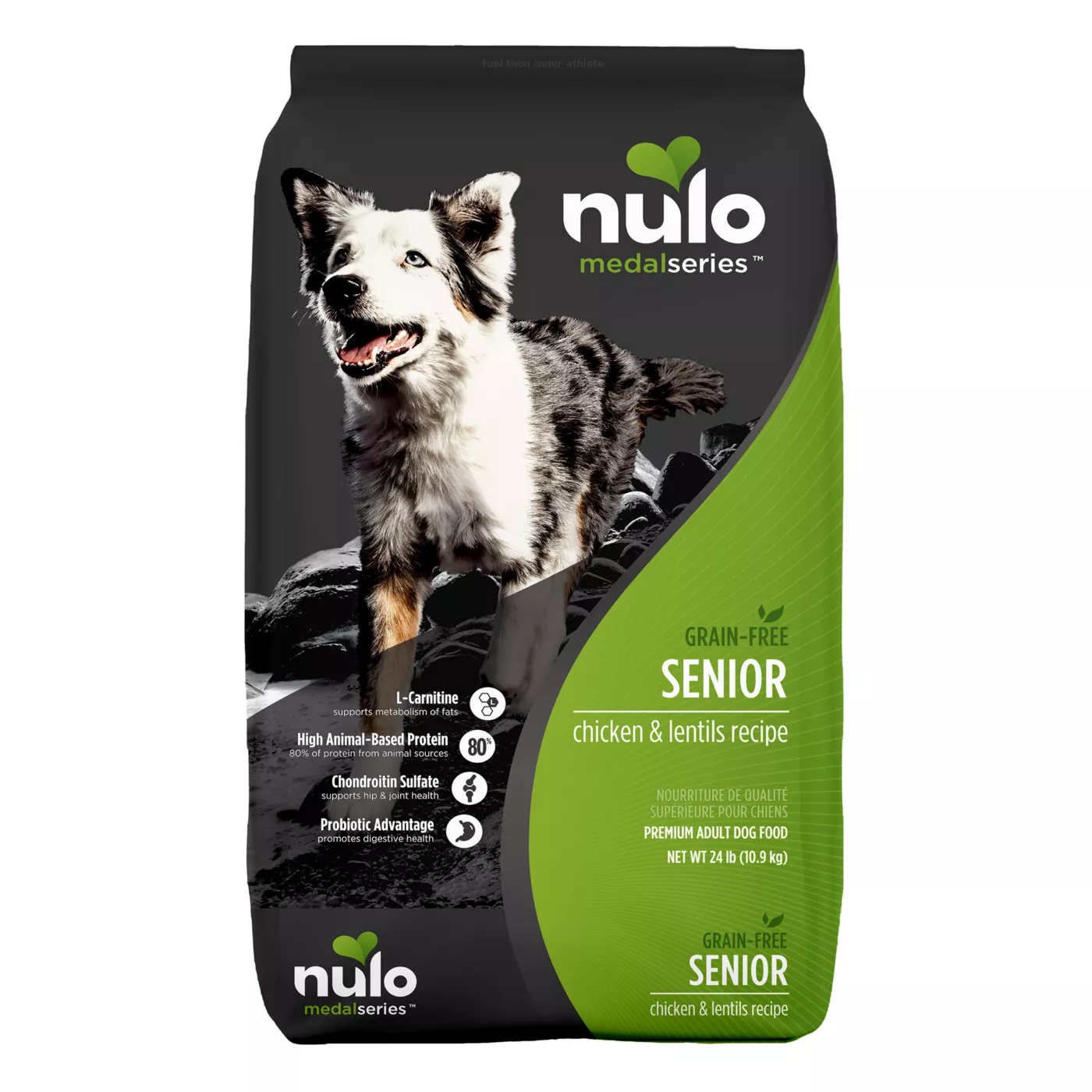 Nulo MedalSeries Senior High Protein Dry Dog Food - Chicken & Lentils Recipe 5212687