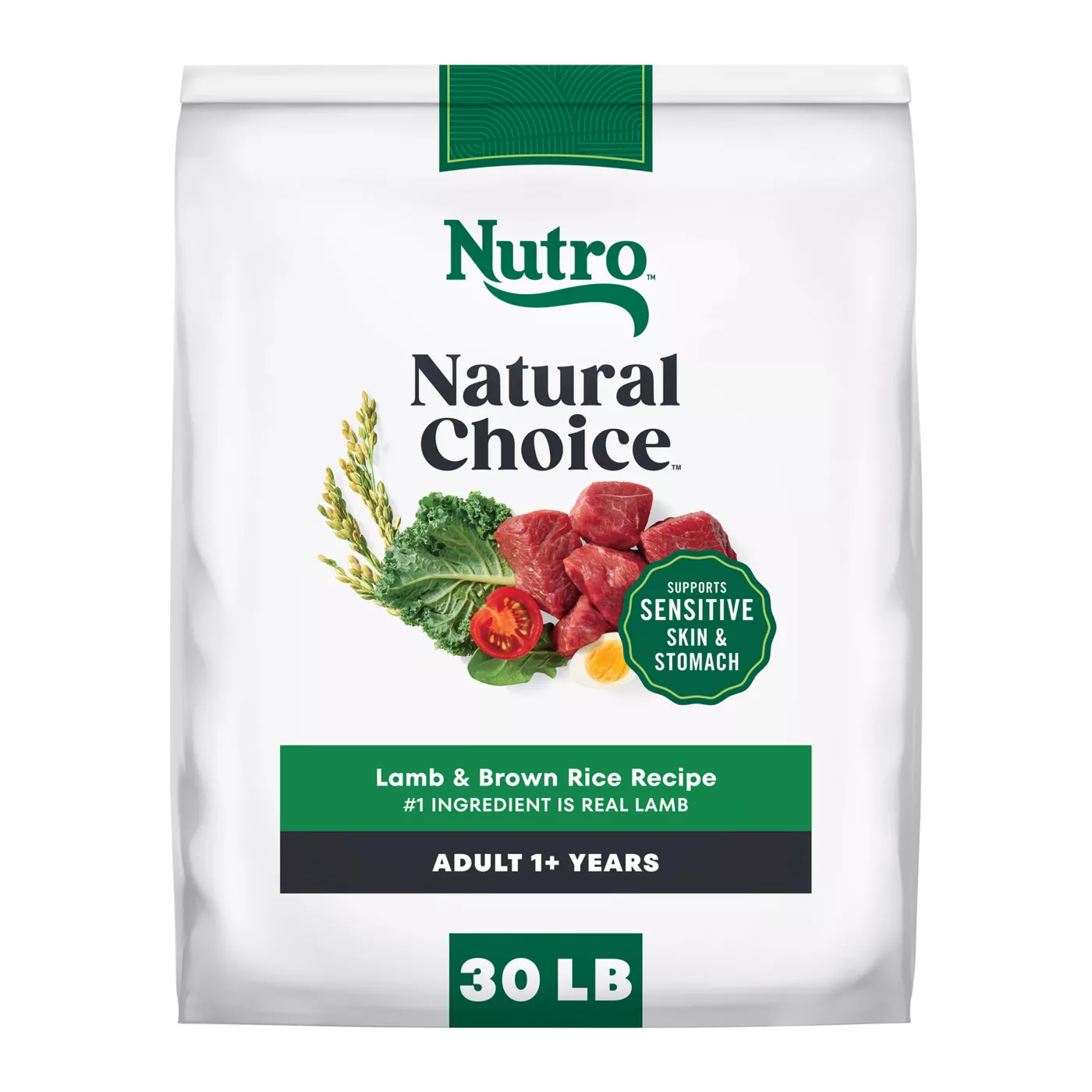 Nutro Natural Choice Adult Dry Dog Food - Lamb & Brown Rice 5231400