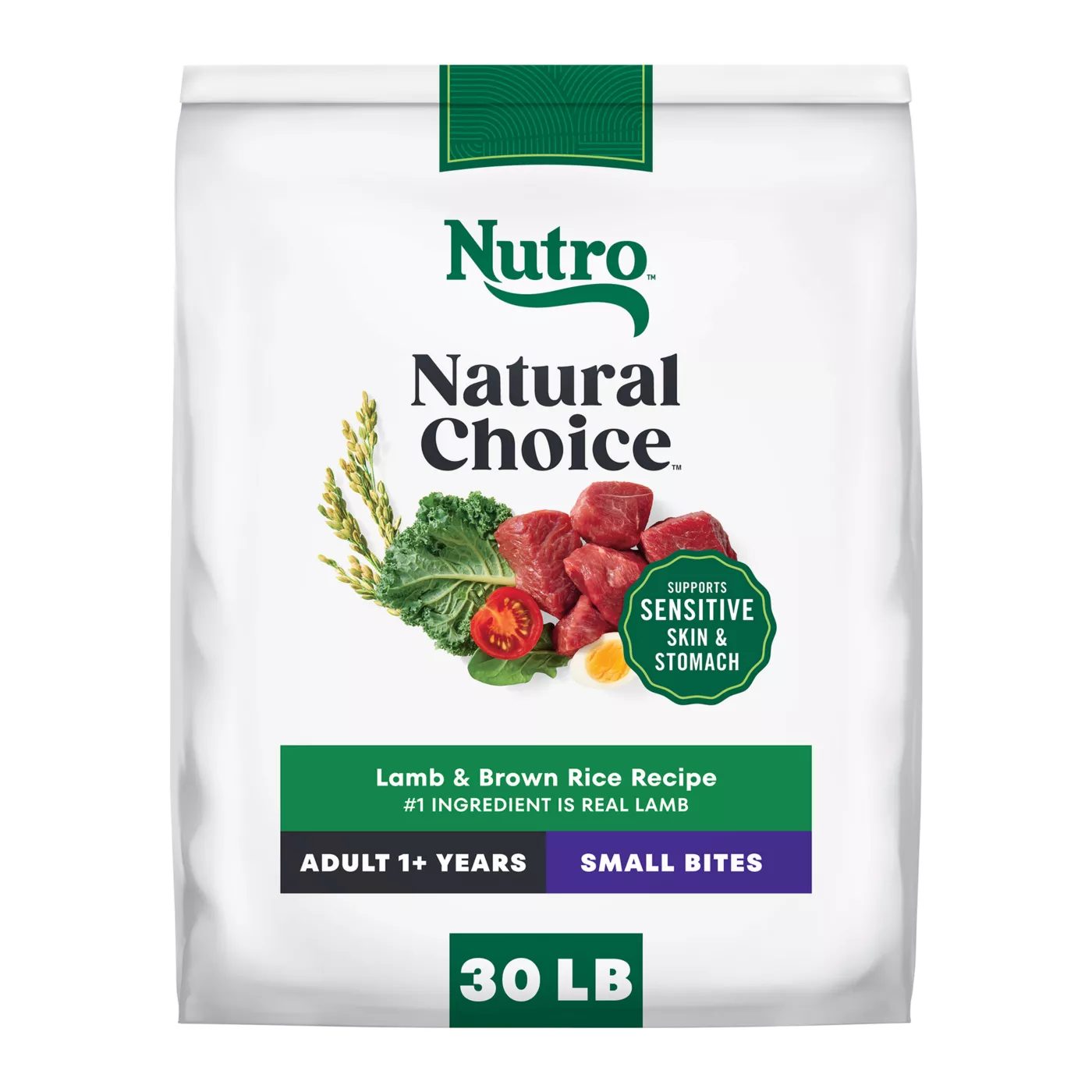Nutro Natural Choice Small Bites Adult Dry Dog Food - Lamb & Brown Rice 5231404