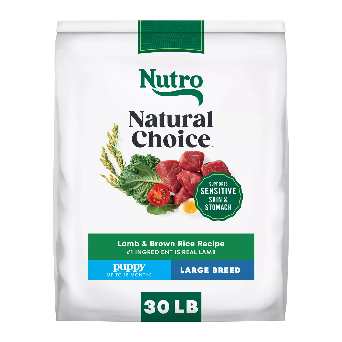 Nutro Natural Choice Large Breed Puppy Dry Dog Food - Lamb & Brown Rice 5232058