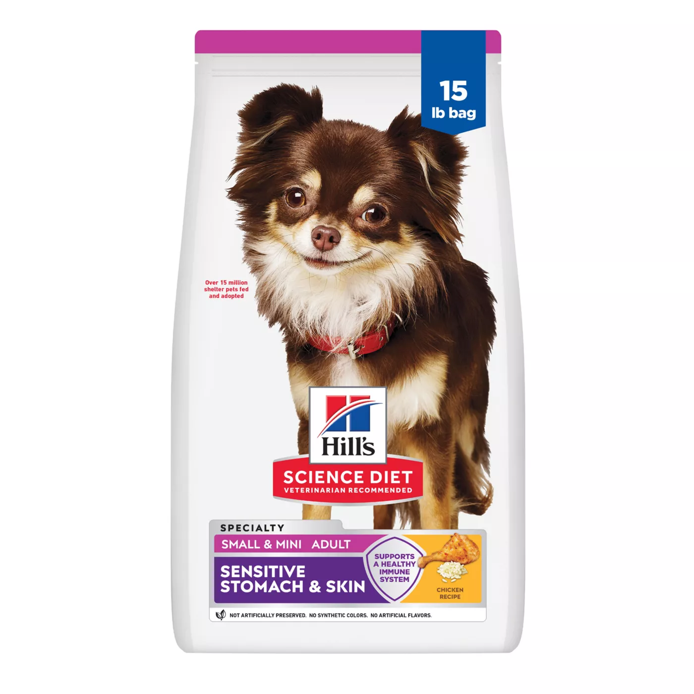 Hill's Science Diet Sensitive Stomach & Skin Small & Mini Adult Dog Dry Food - Chicken & Rice 5246950