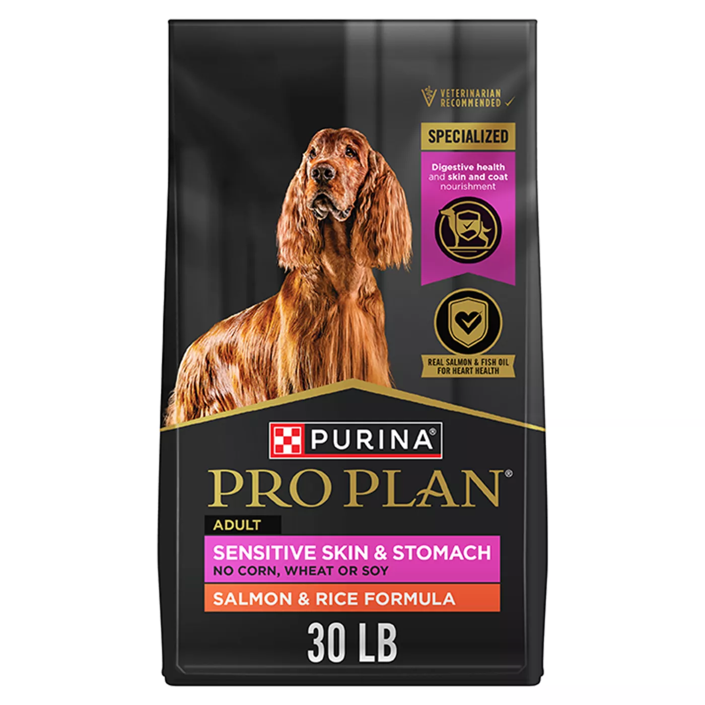 Purina Pro Plan Sensitive Skin and Stomach Dry Dog Food Adult Salmon & Rice Formula Digestive Health 5252900