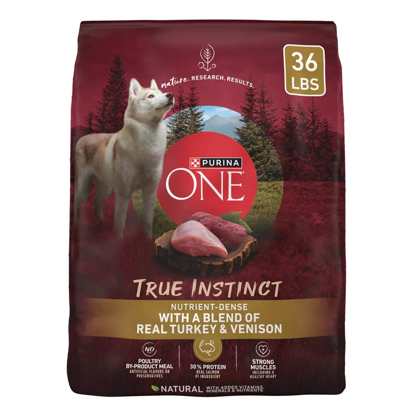 Purina ONE True Instinct High Protein Dry Dog Food - Natural, Turkey & Venison 5254959