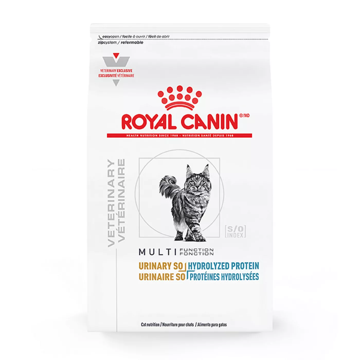 Royal Canin Veterinary Diet Multifunction Adult Dry Cat Food - Urinary SO + Hydrolyzed Protein 5258080
