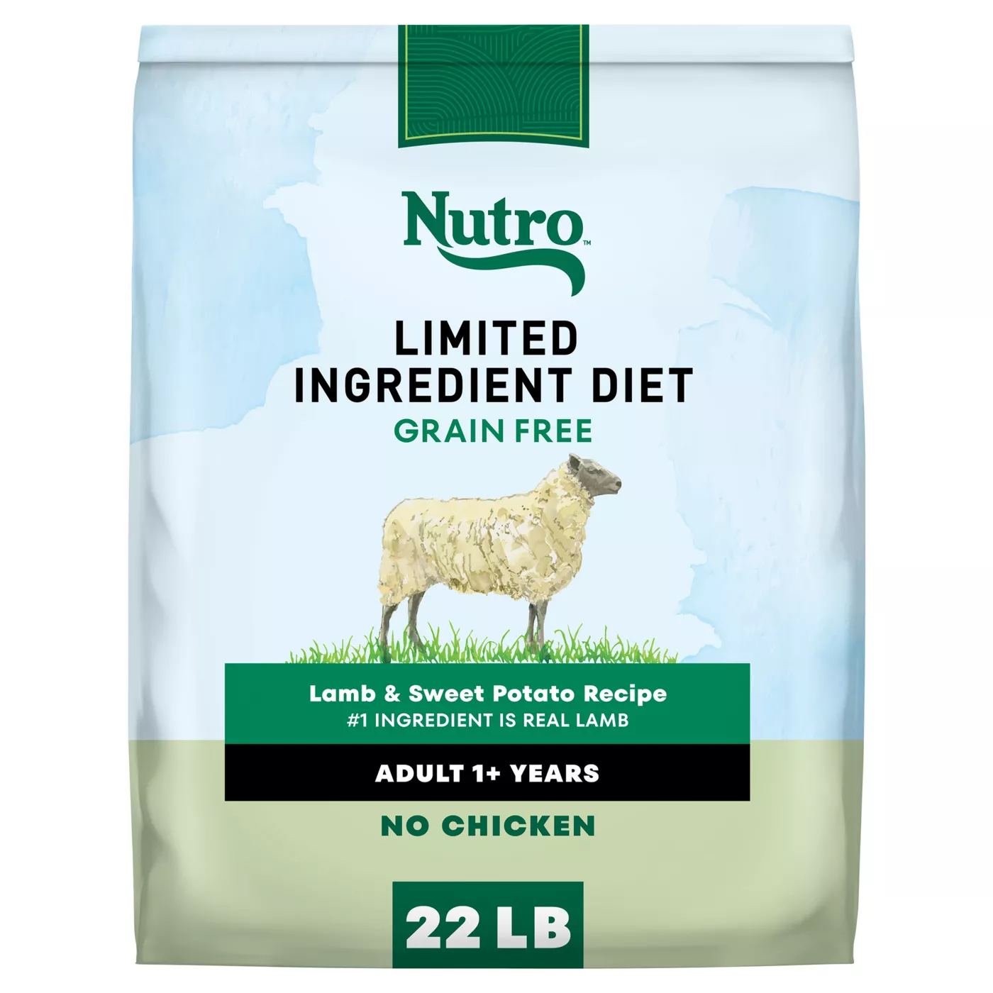 Nutro Limited Ingredient Diet Adult Dry Dog Food - Grain Free, Lamb & Sweet Potato 5264018