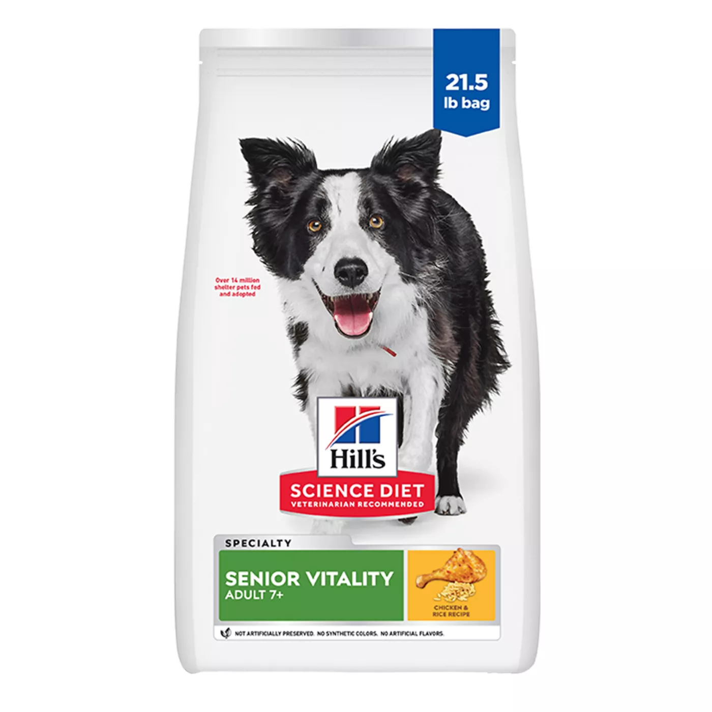 Hill's Science Diet Senior Vitality Adult 7+ Dry Dog Food - Chicken & Rice 5267969