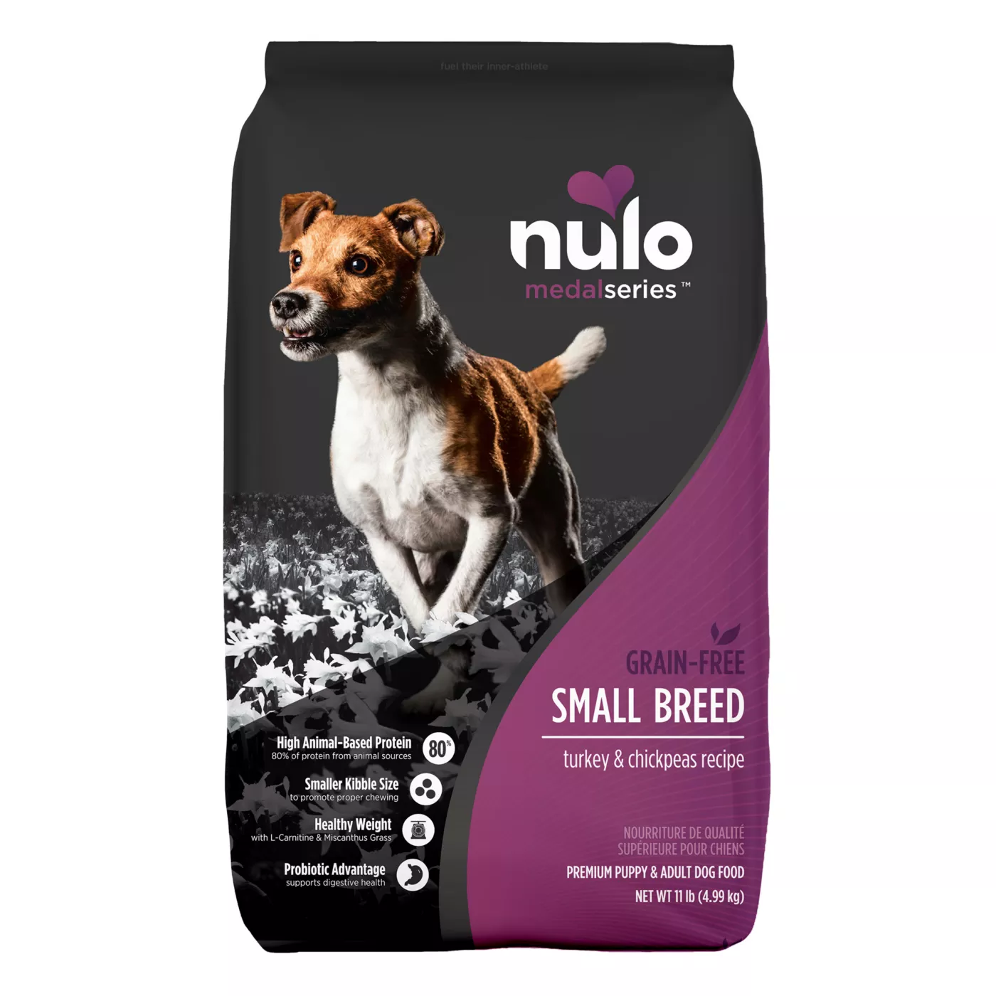 Nulo MedalSeries Small Breed High Protein Dry Dog Food - Turkey & Chickpeas Recipe 5275265