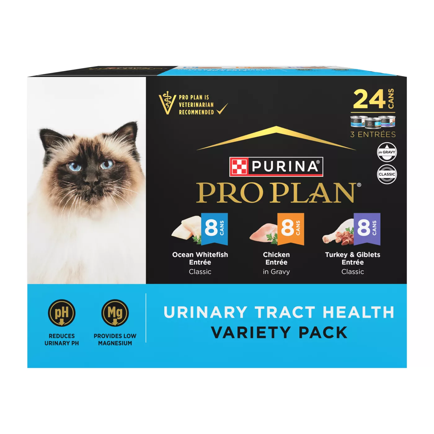 Purina Pro Plan Specialized Urinary Tract Health Wet Cat Food - Variety Pack, 24 ct 5276192