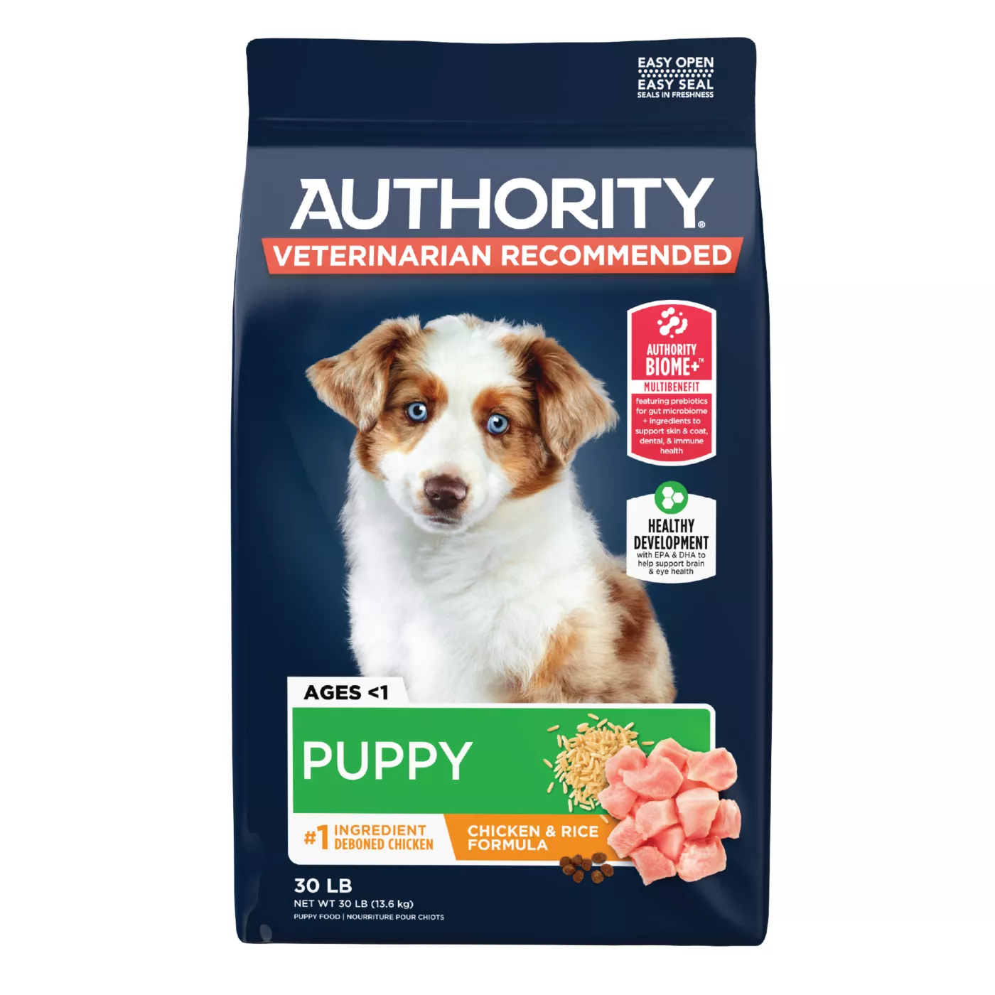 Authority Everyday Health Puppy Dry Dog Food - Chicken & Rice 5278896