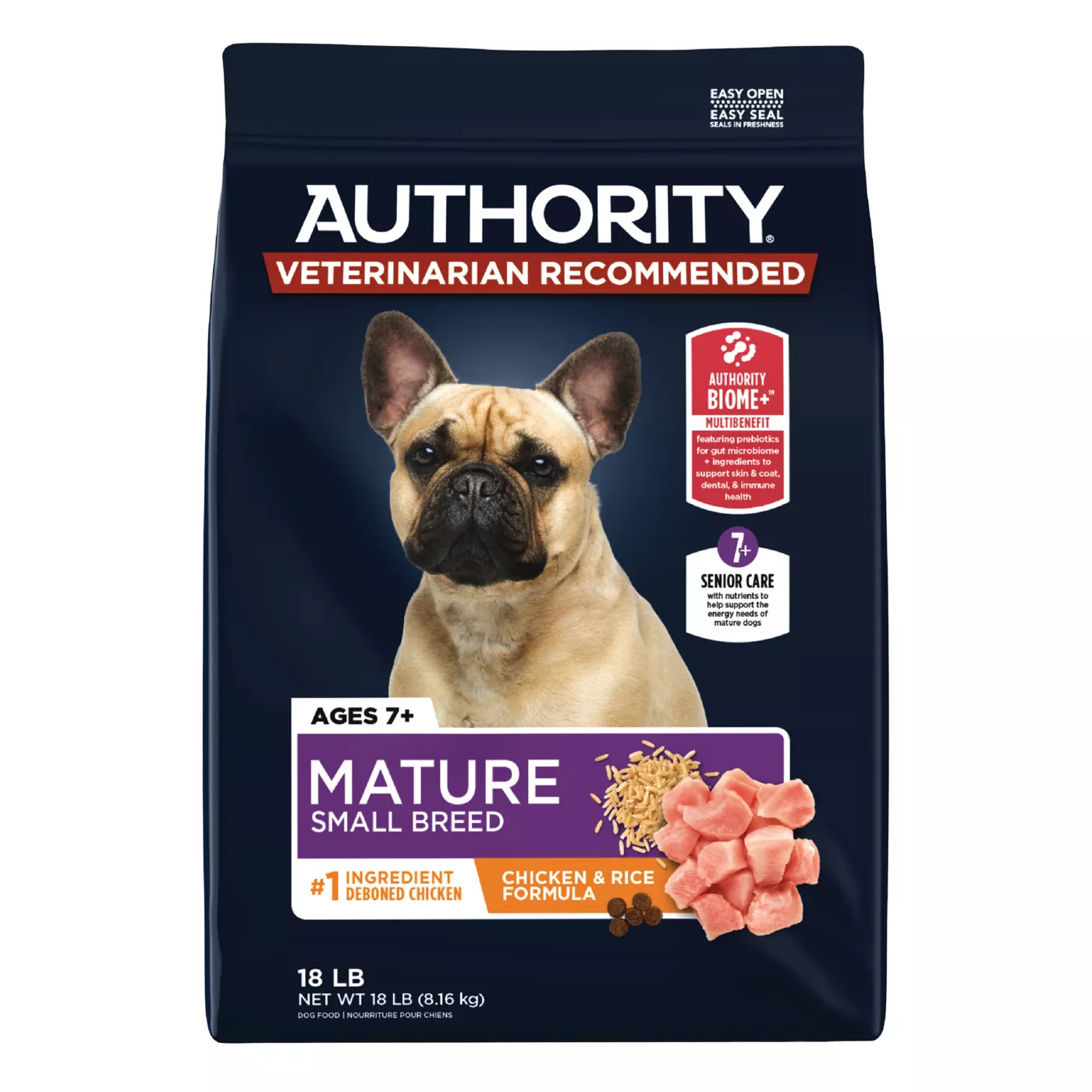 Authority Everyday Health Small Breed Senior 7+ Dry Dog Food - Chicken & Rice 5279177