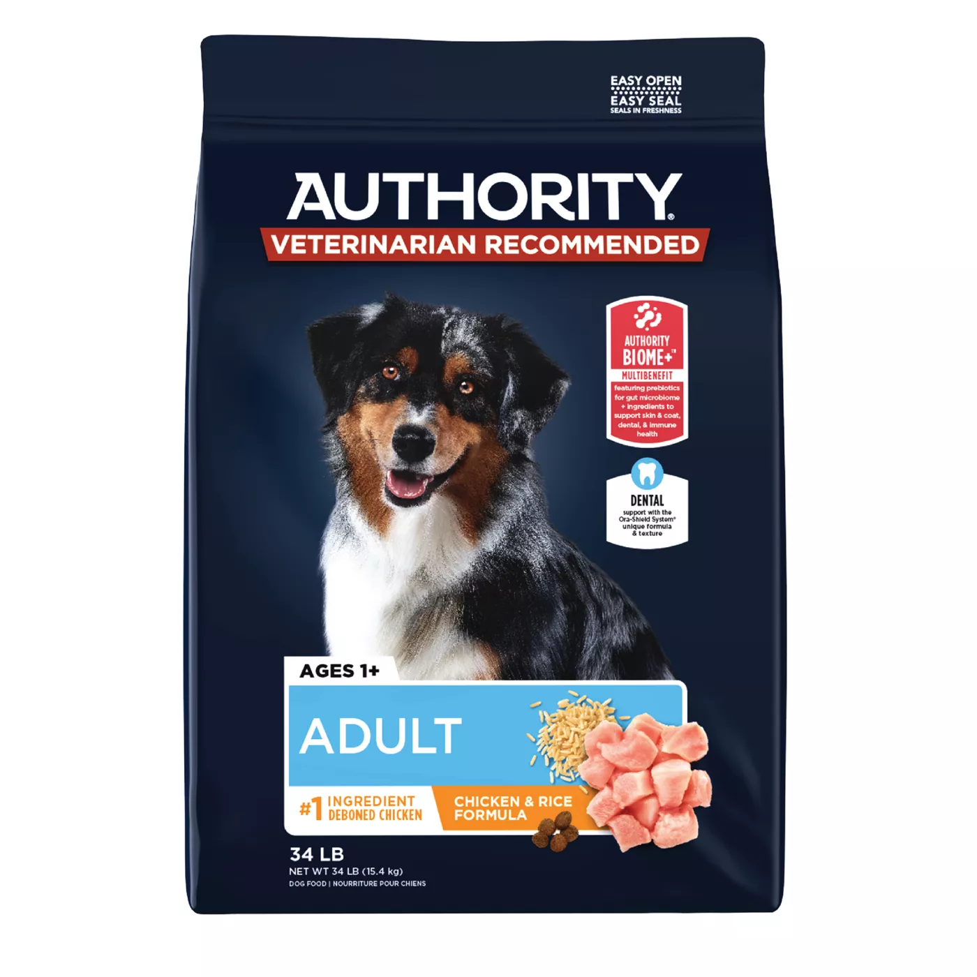 Authority Everyday Health Adult Dry Dog Food - Chicken & Rice 5279195