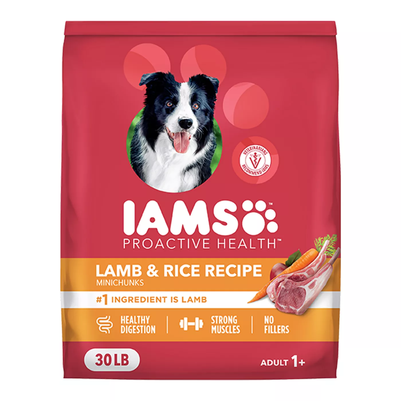 IAMS Proactive Health Adult Dry Dog Food - Lamb & Rice 5279699