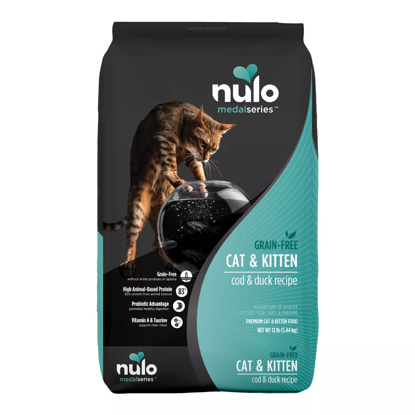 Nulo MedalSeries All Life Stages Dry Cat Food - Grain Free, Cod 5280898