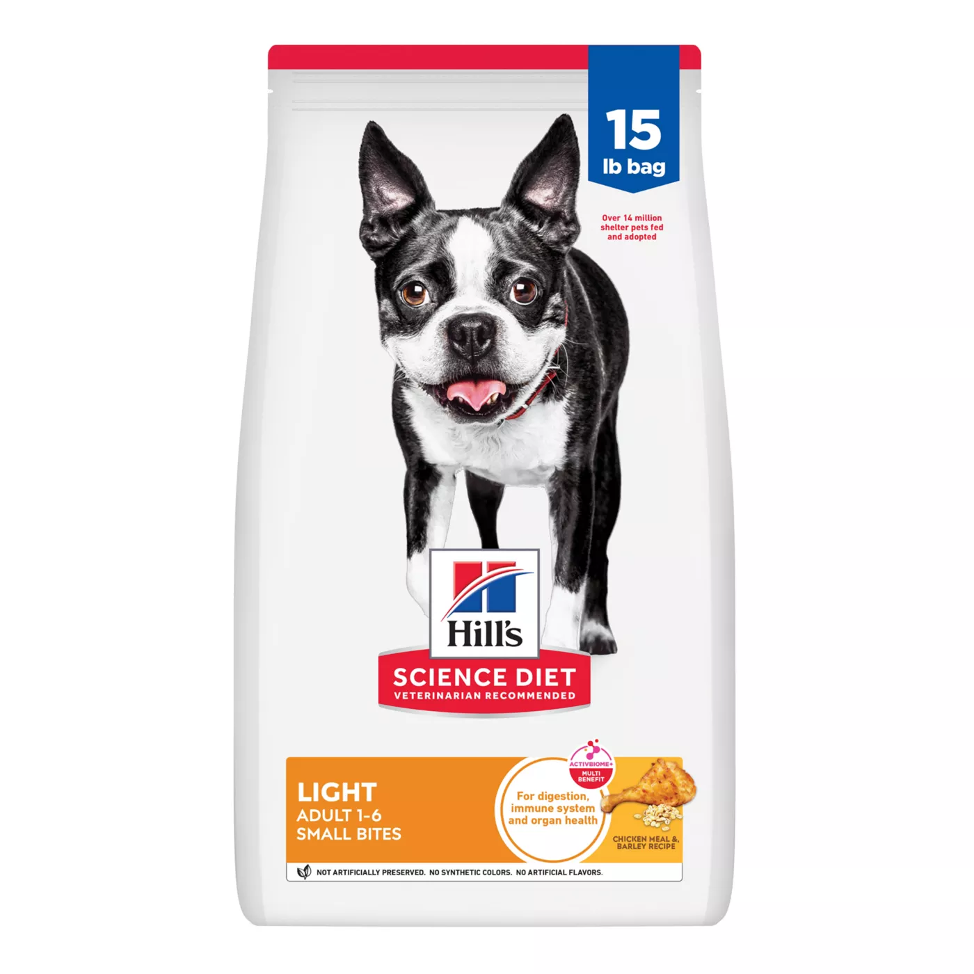 Hill's Science Diet Light Small Bites Adult Dry Dog Food - Chicken & Barley 5286303