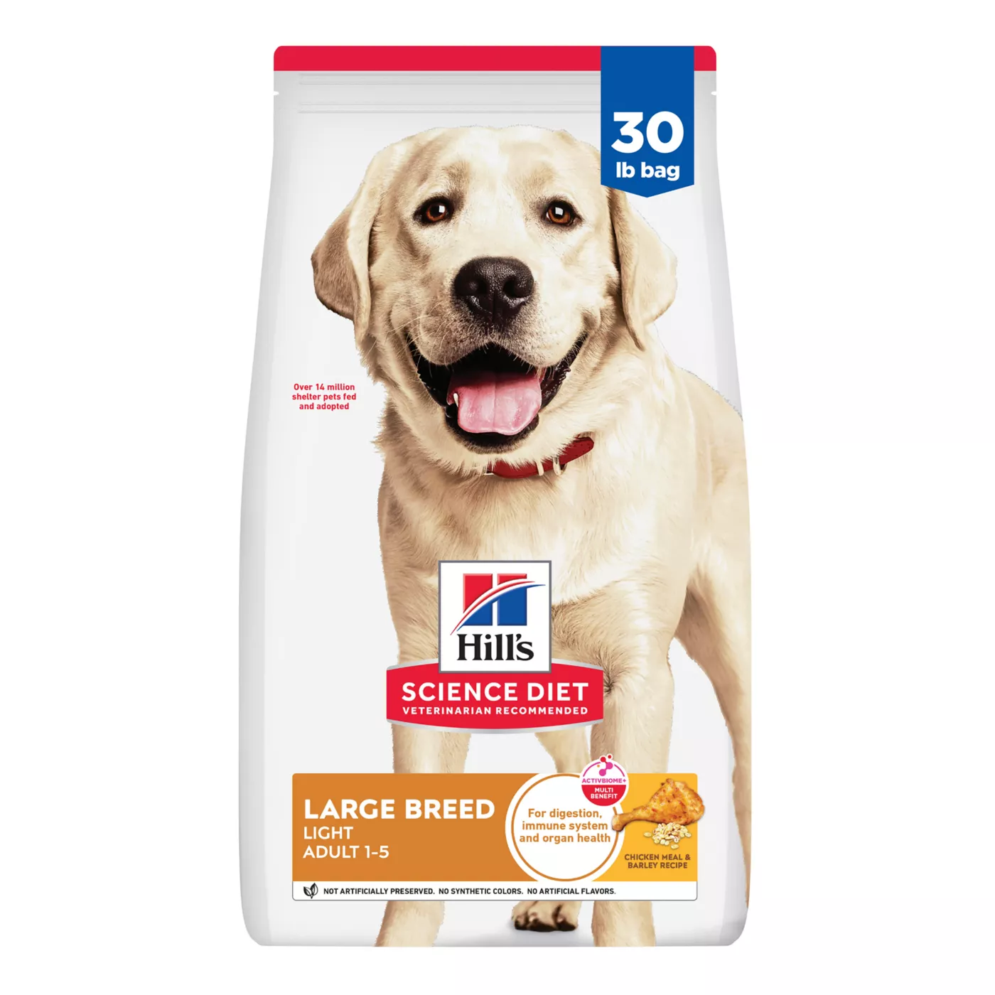 Hill's Science Diet Light Large Breed Adult Dry Dog Food - Chicken & Barley 5286681