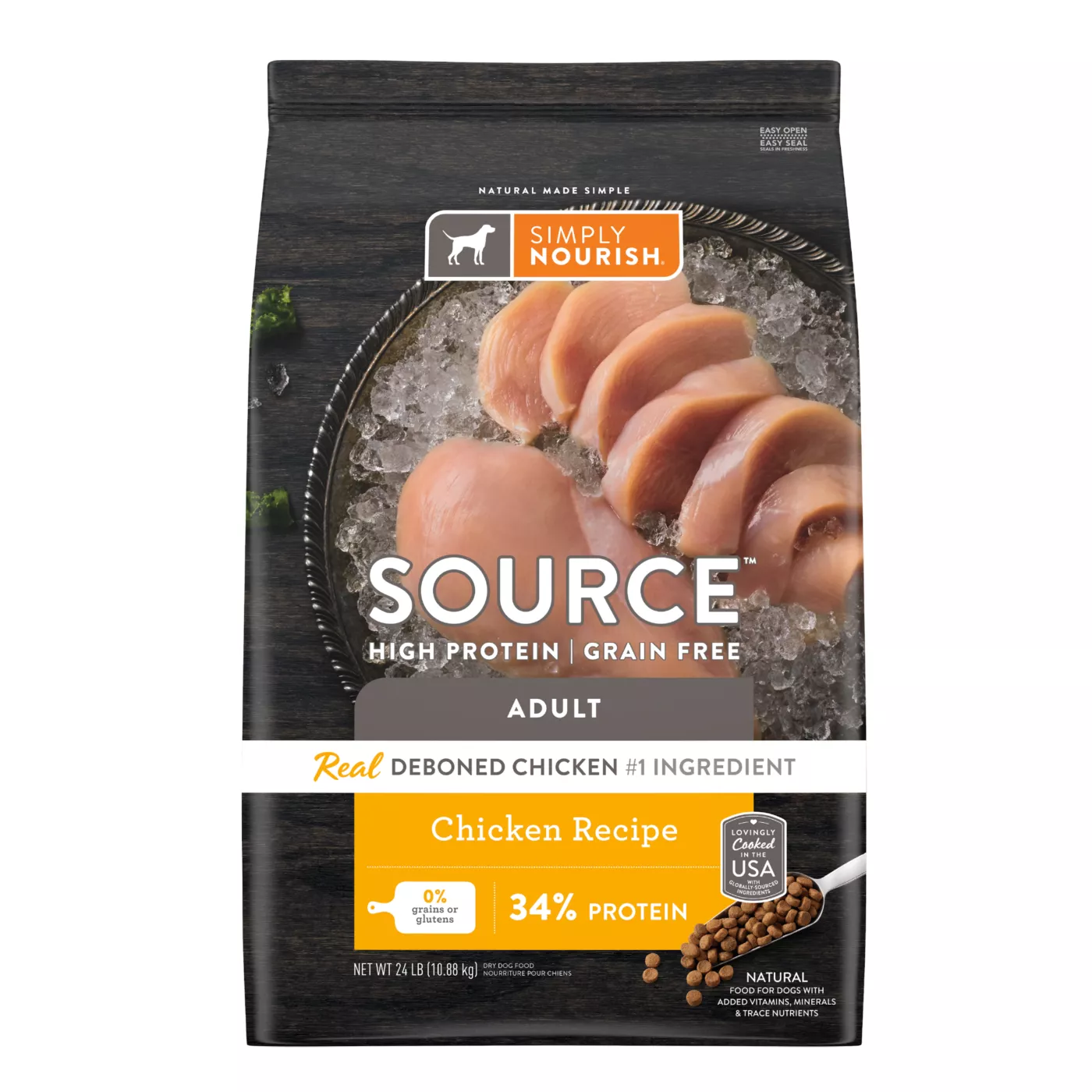 Simply Nourish Source Adult Dry Dog Food - Chicken 5286995
