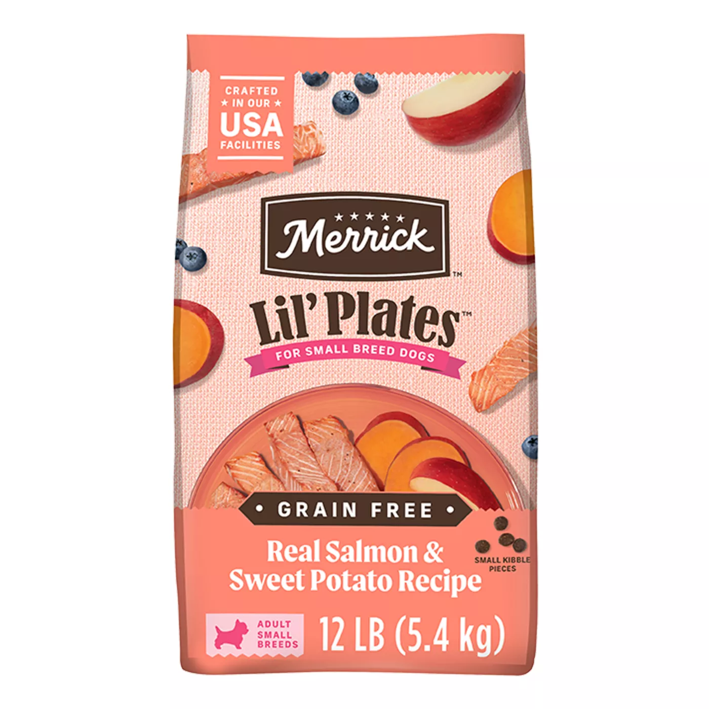 Merrick Lil' Plates Grain Free Small Breed Adult Dry Dog Food - Natural, Salmon & Sweet Potato 5287803