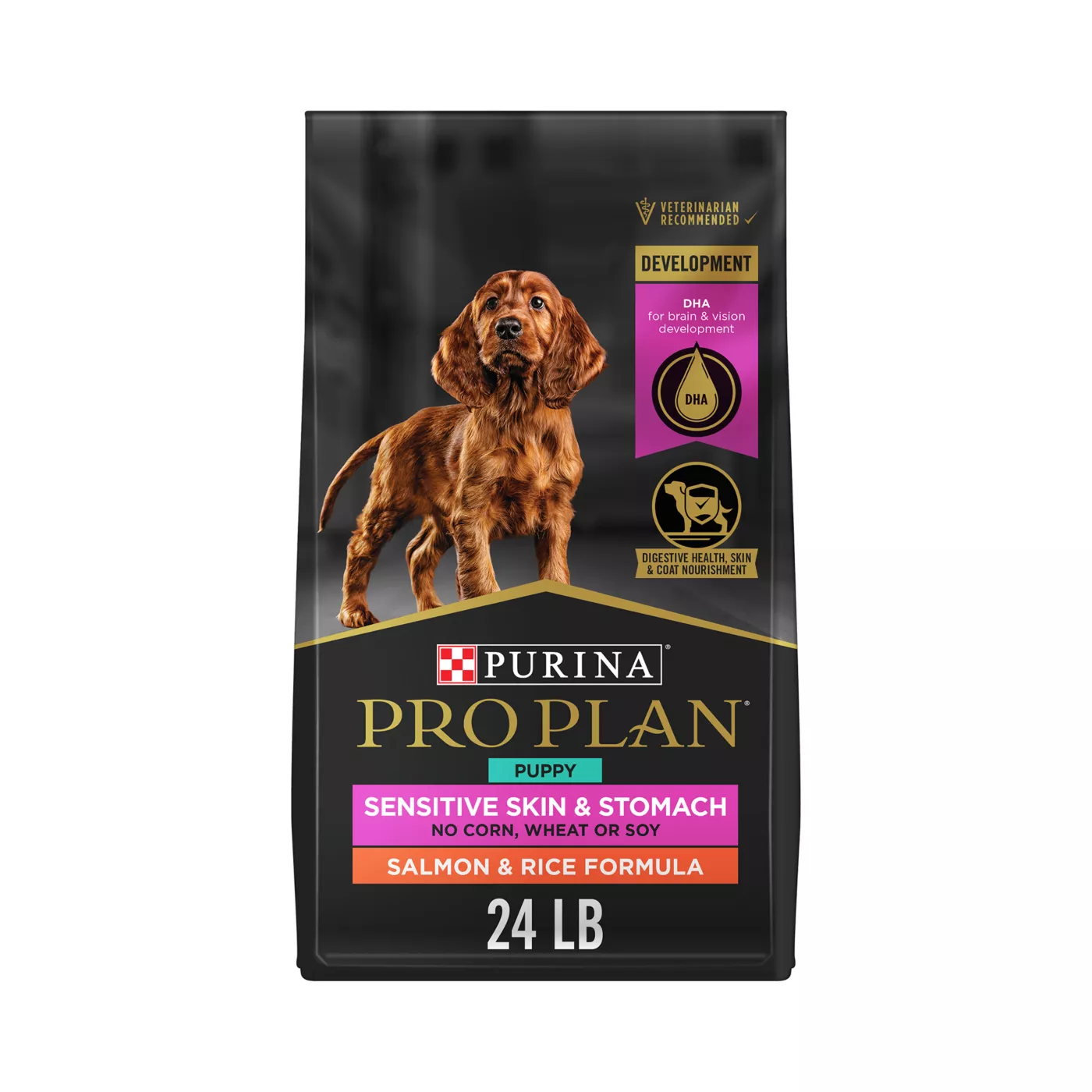 Purina Pro Plan Sensitive Skin and Stomach Dry Dog Food Puppy Salmon and Rice Formula 5298799