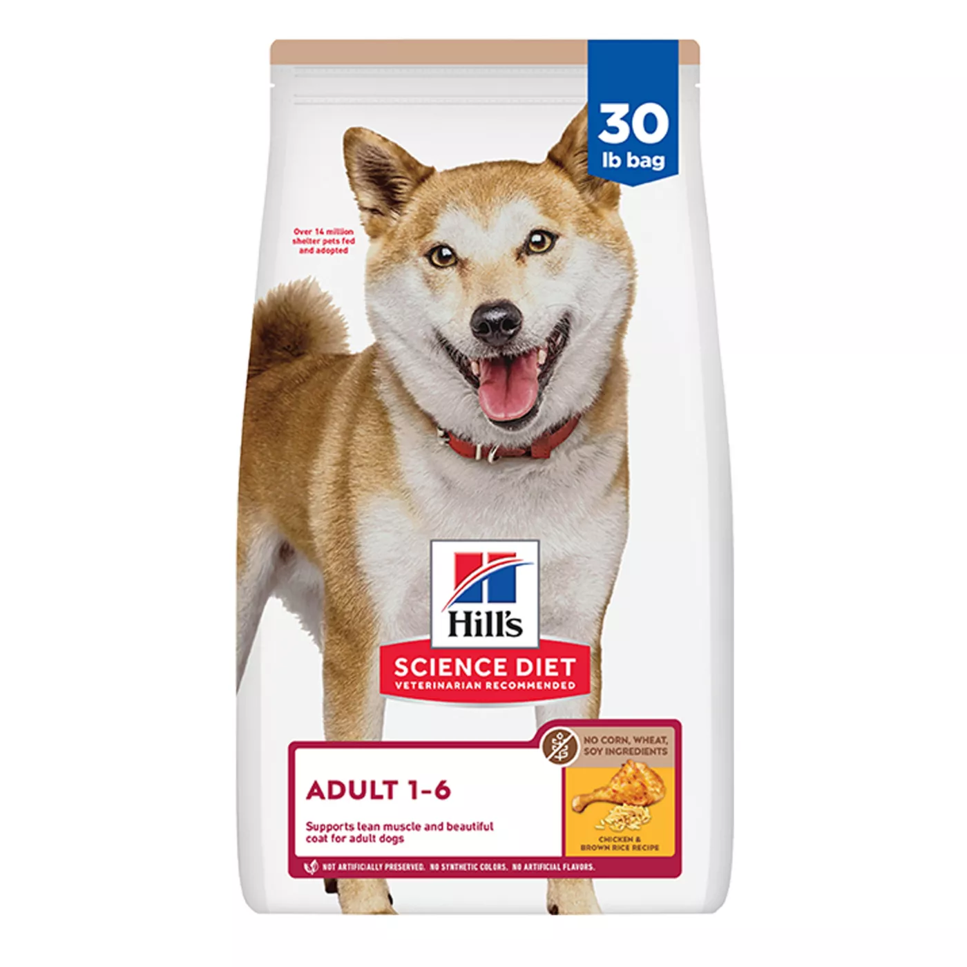 Hill's Science Diet No Corn, Wheat or Soy Adult Dry Dog Food - Chicken & Brown Rice 5298880