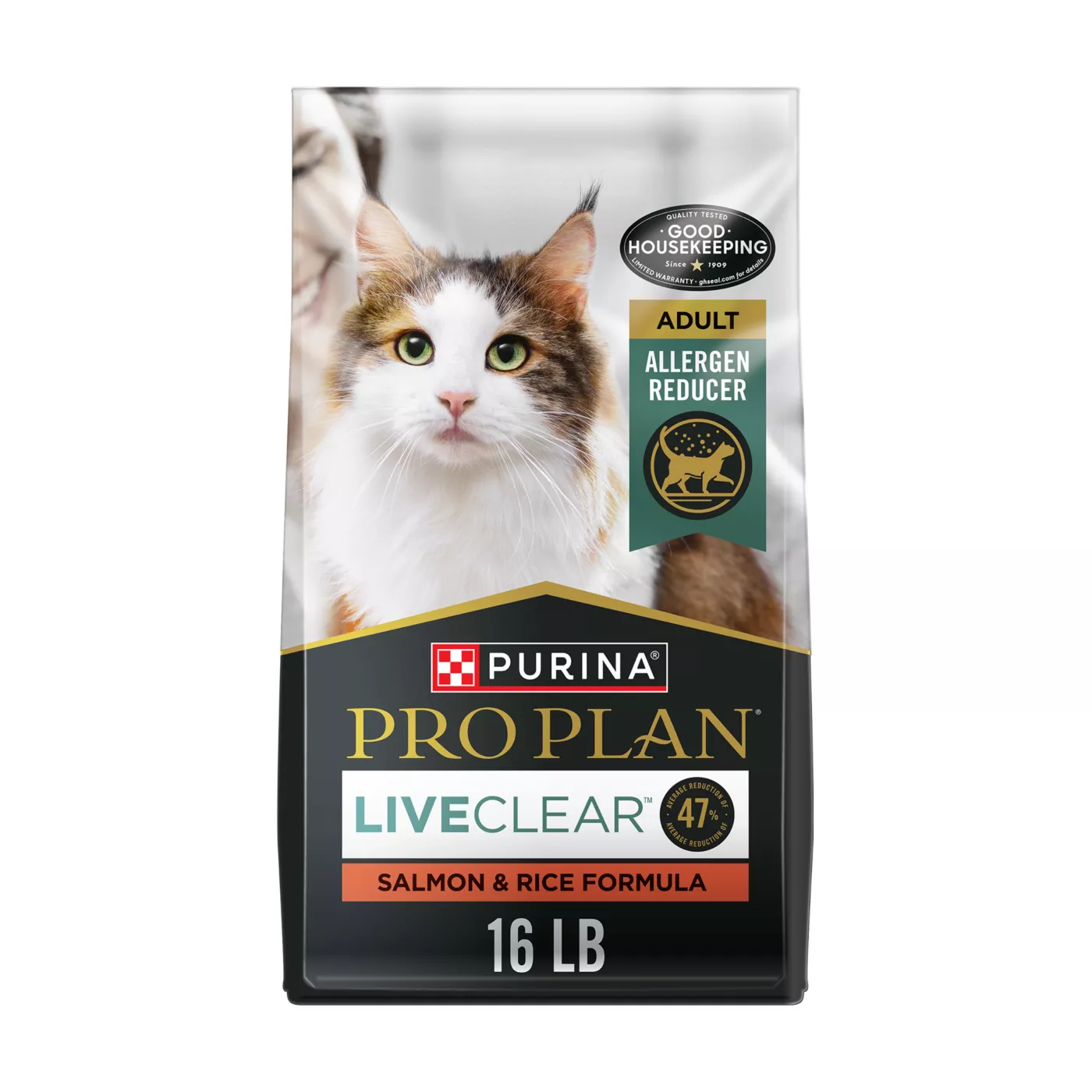 Purina Pro Plan LiveClear Allergen Reducing Adult Dry Cat Food - Salmon & Rice 5298919