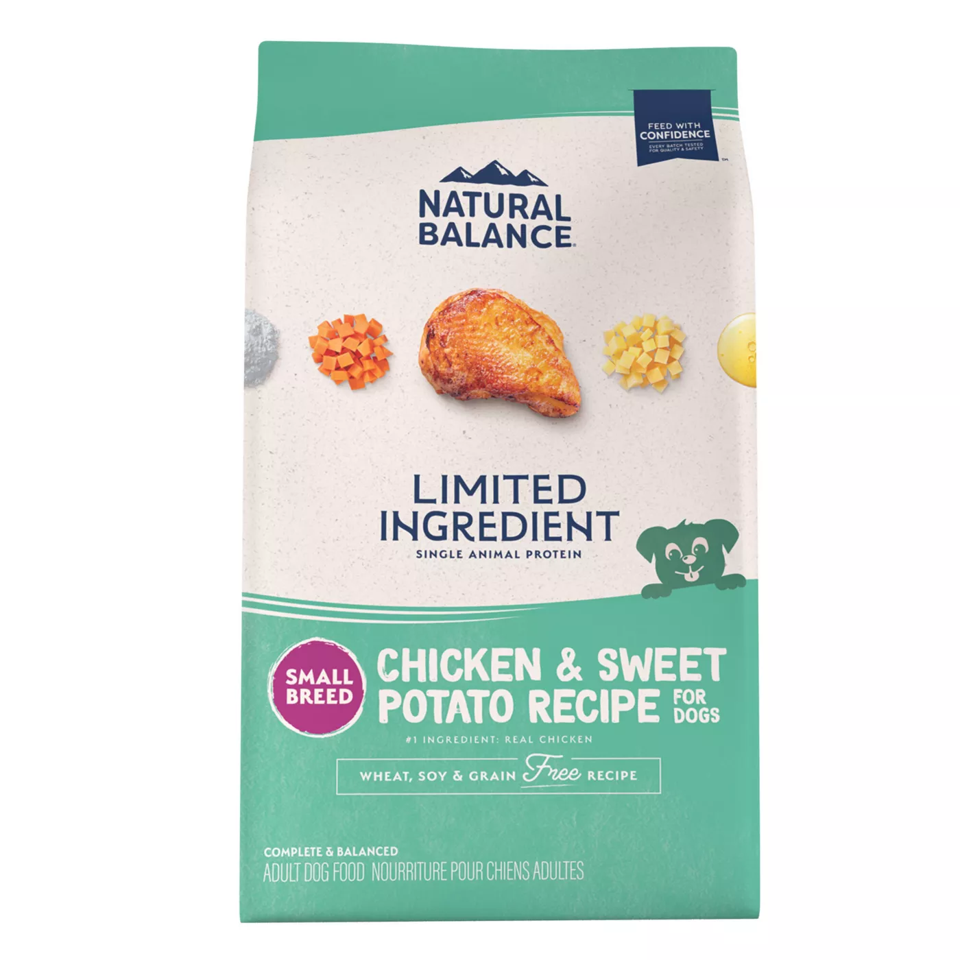 Natural Balance Limited Ingredient Small Breed Adult Dry Dog Food - Chicken & Sweet Potato 5299961