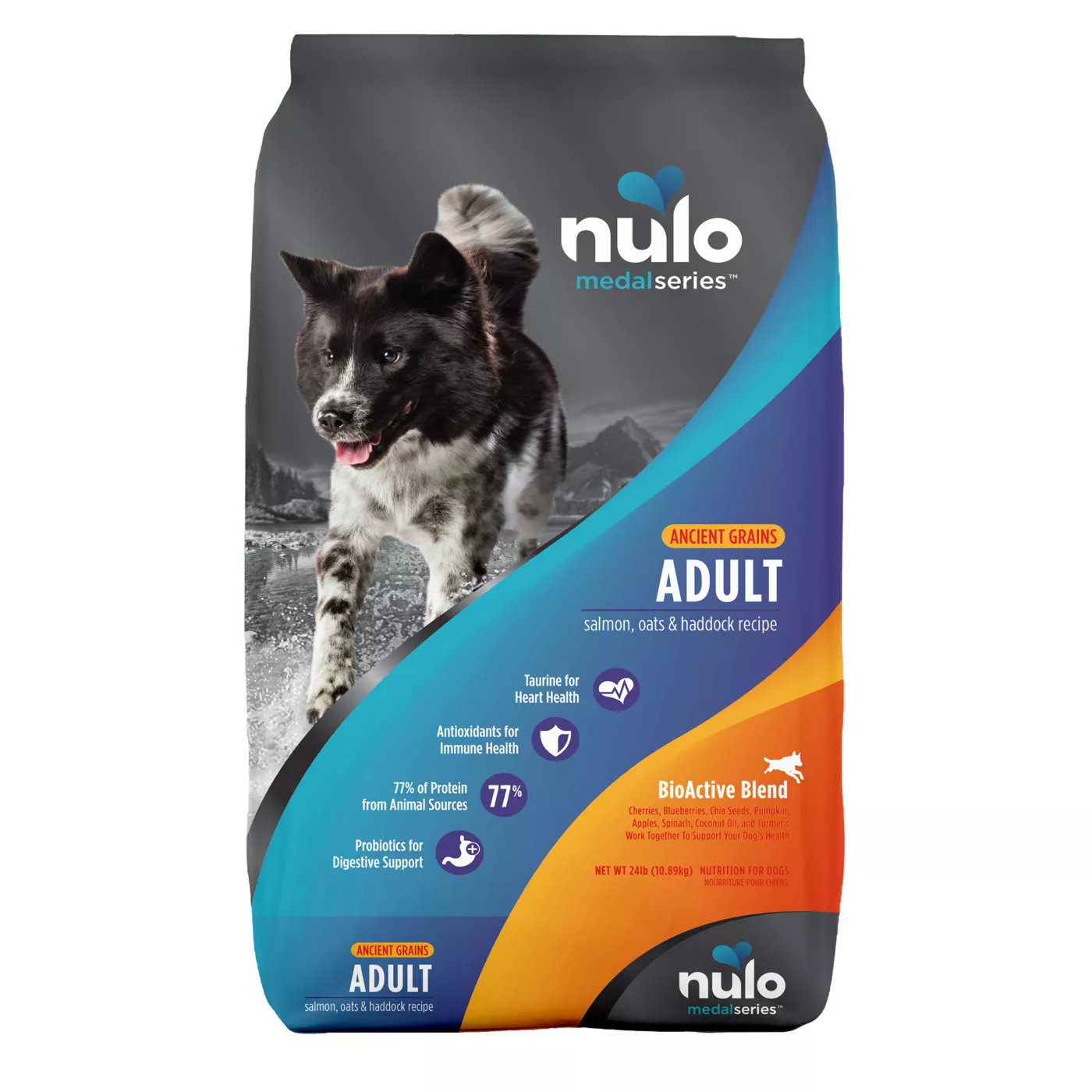 Nulo MedalSeries Ancient Grains Adult Dry Dog Food - Salmon, Oats & Haddock Recipe 5300079