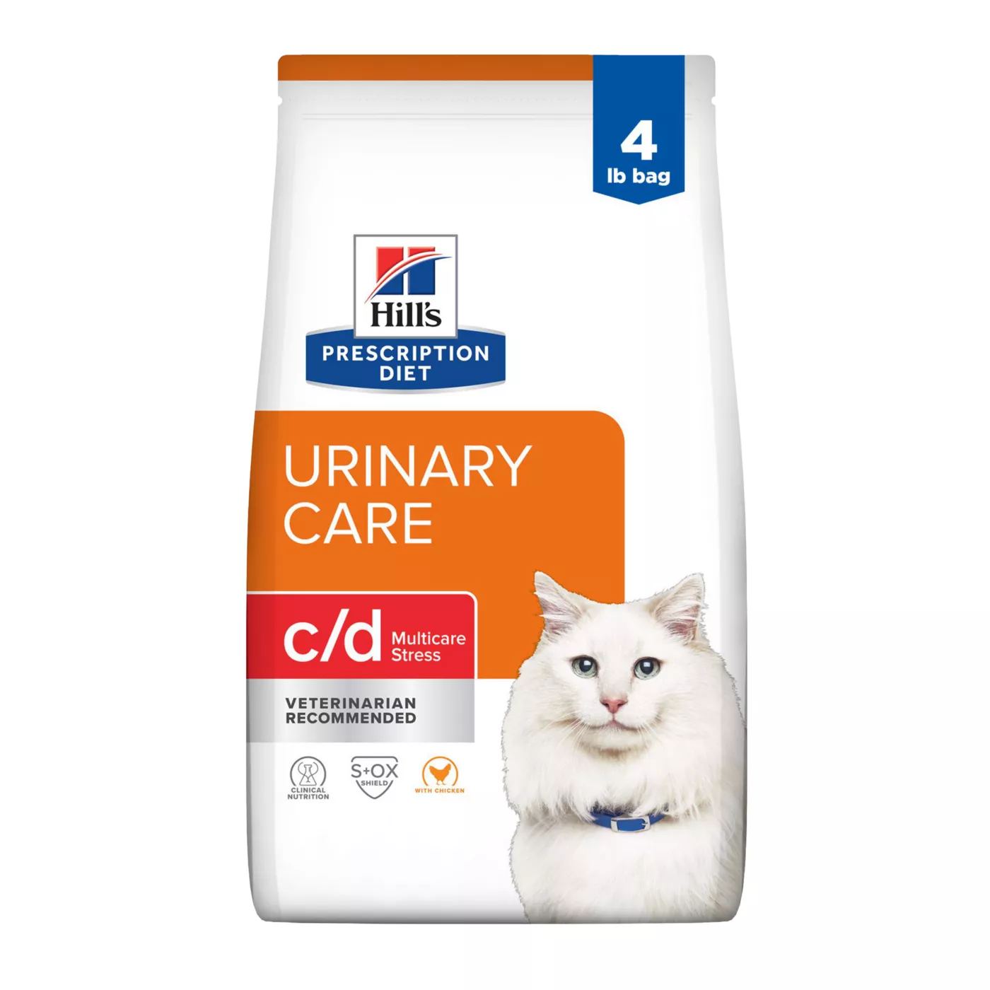 Hill's Prescription Diet c/d Multicare Stress Urinary Care Dry Cat Food - Chicken 5306201