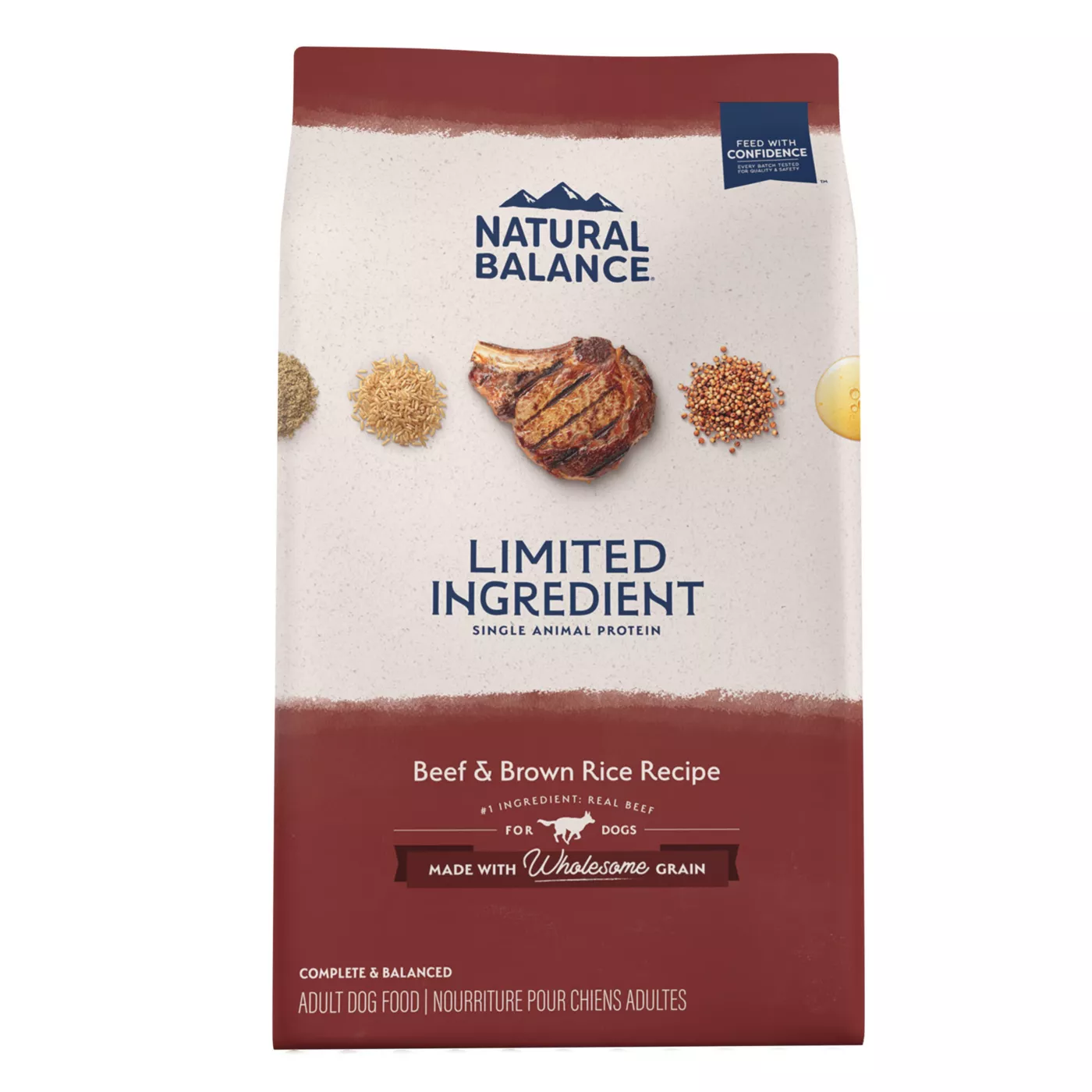 Natural Balance Limited Ingredient Diet Adult Dry Dog Food - Beef & Brown Rice 5306476