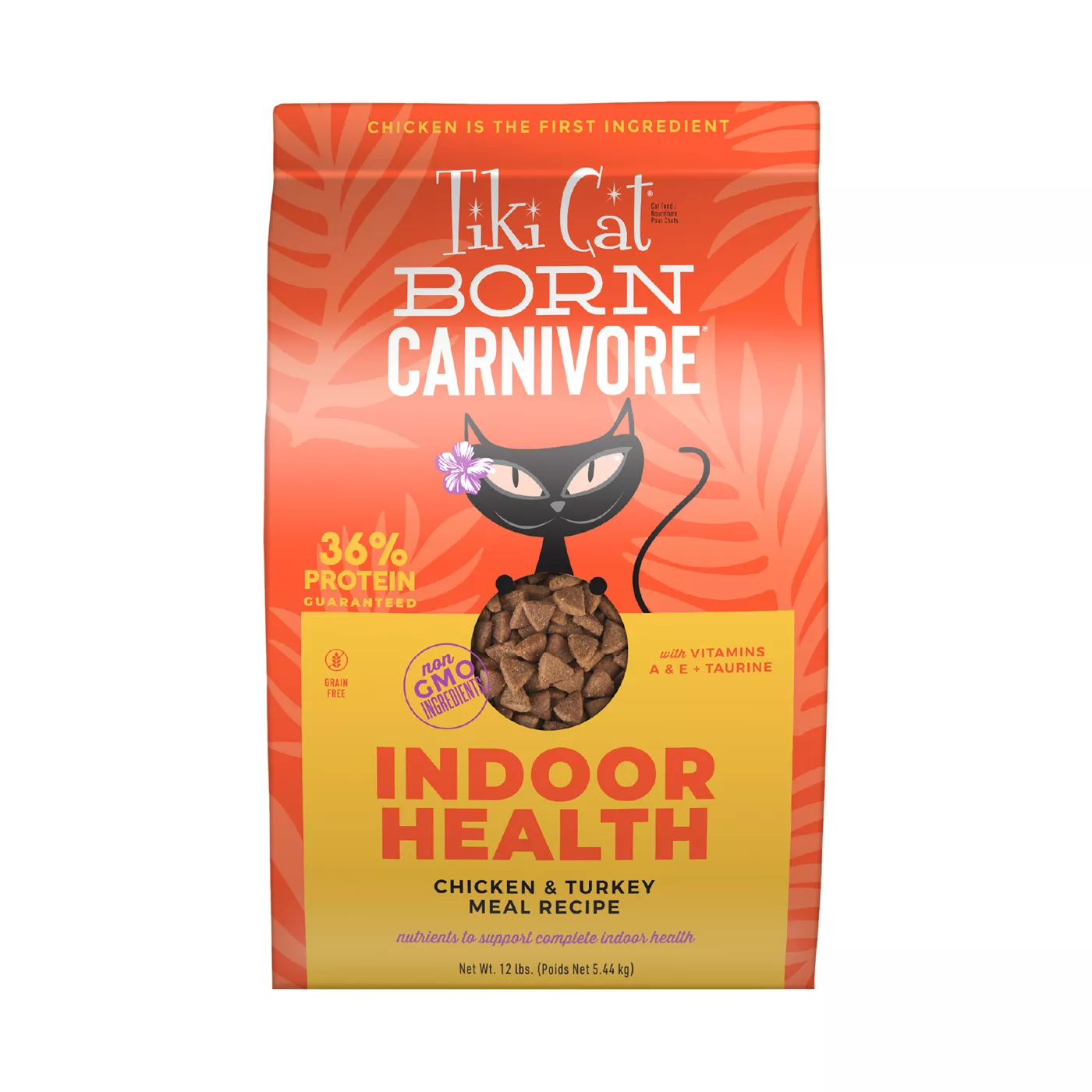 Tiki Cat Born Carnivore Indoor Health Cat Food - Grain & Potato Free, High Protein 5309096