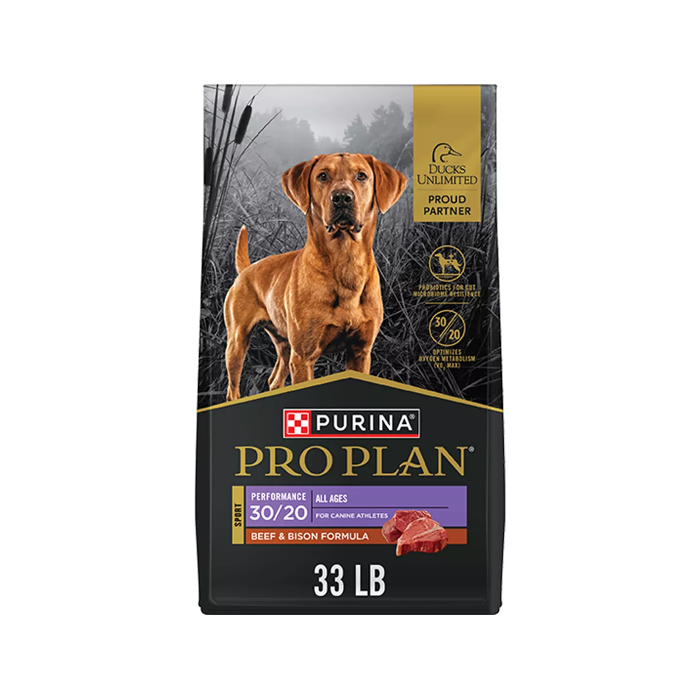 Purina Pro Plan Sport Performance 30/20 Beef and Bison Formula Dry Dog Food 5313943