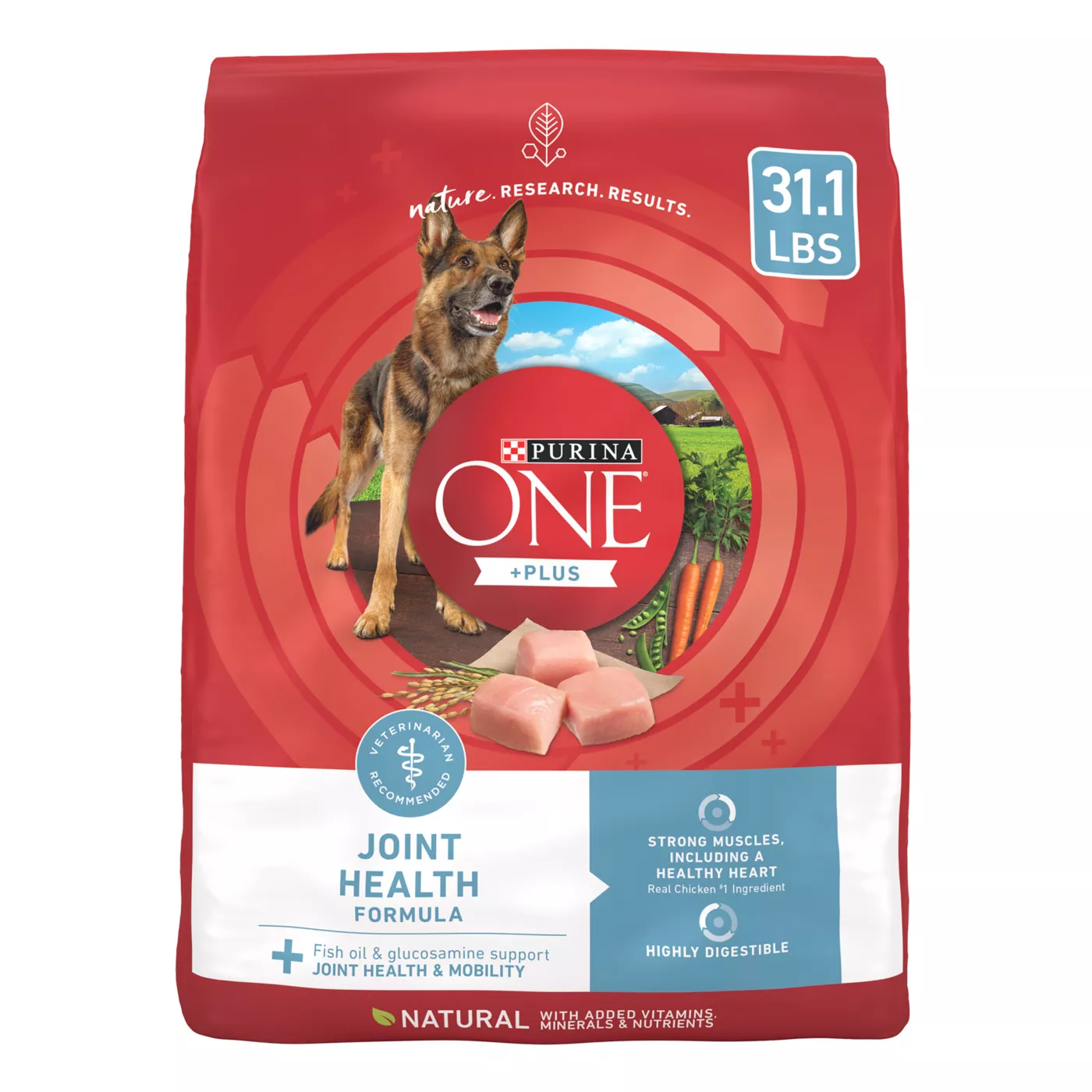 Purina ONE +Plus Joint Health Dry Dog Food - Natural, Chicken 5322018
