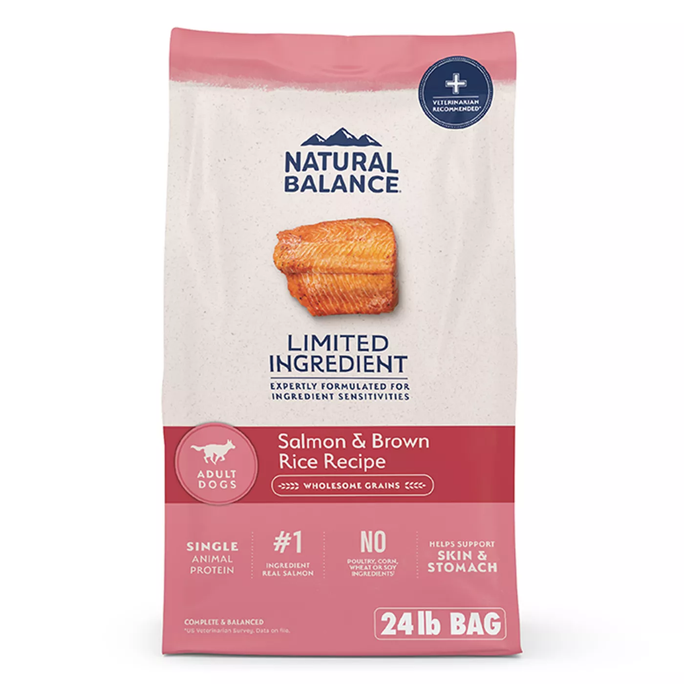 Natural Balance Limited Ingredient Diets Adult Dry Dog Food - Salmon & Brown Rice 5323729